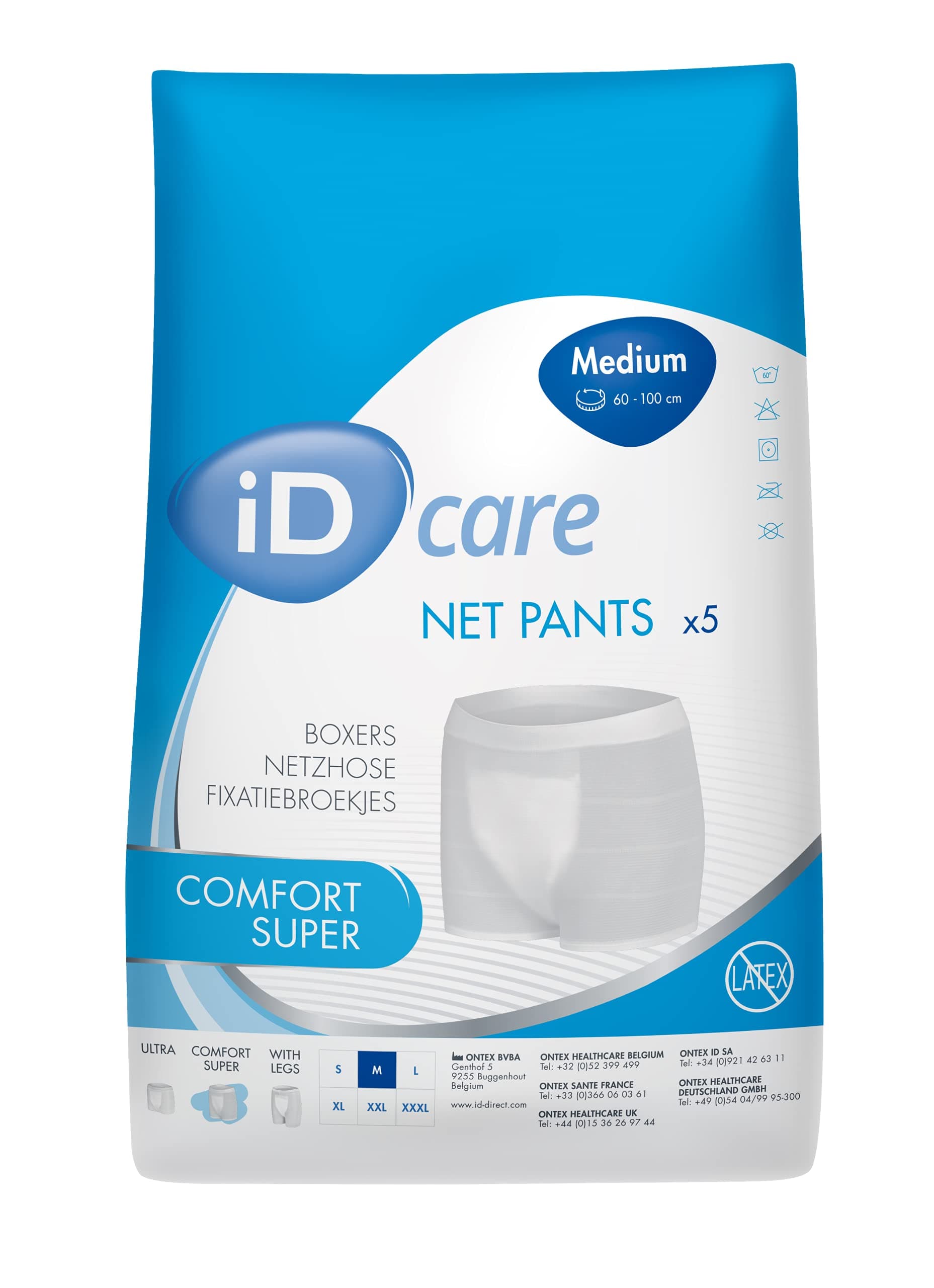 ID Expert Fix Reusable Net Pants Super Medium (5) by Ontex