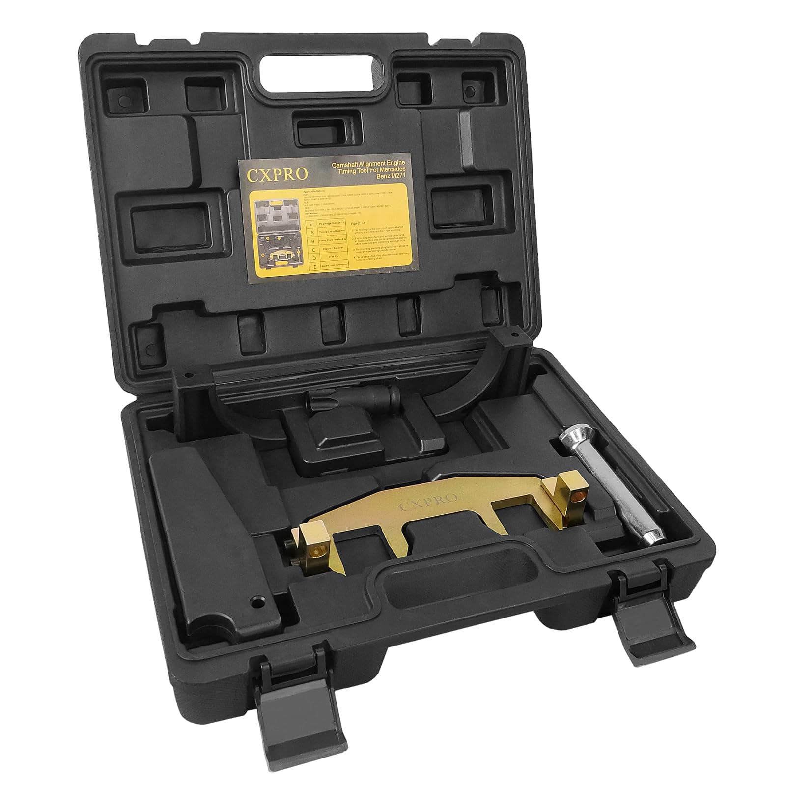 5Pcs Camshaft Alignment Engine Timing Tool for CLK/SLK/CLC Mercedes Benz M271 Engine