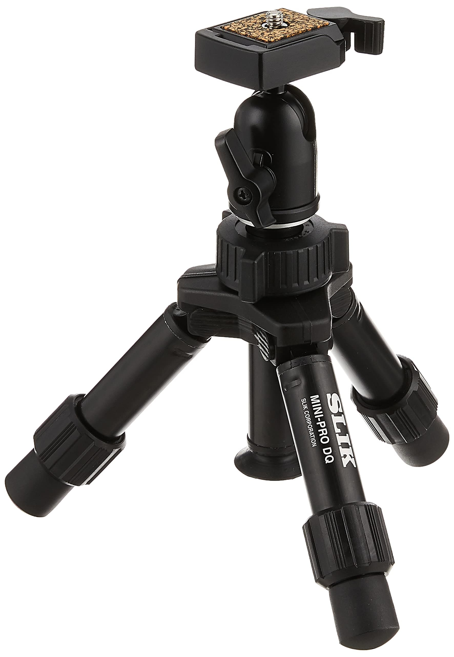 Mini Pro Dq 2-Section Table-Top Tripod - Black