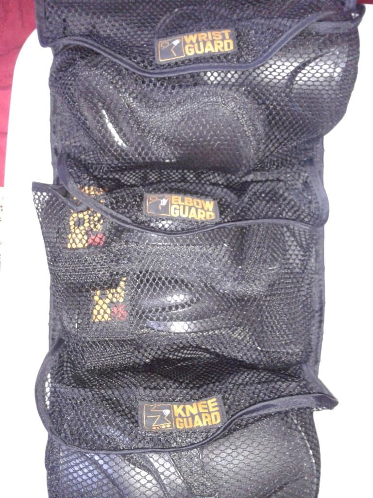 Bone Shieldz Medium Protective Pads Elbow Wrist & Knee Guards~ Combo Pack