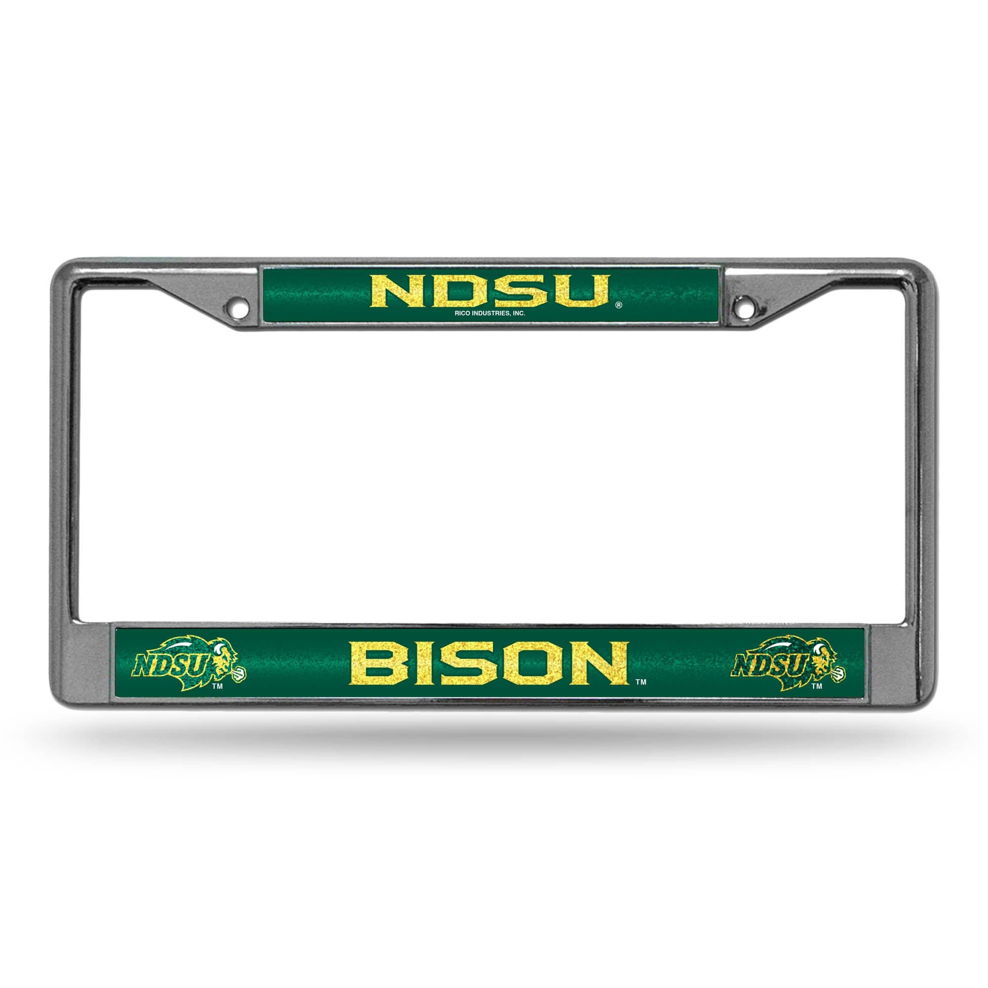 NCAA Bling Chrome License Plate Frame