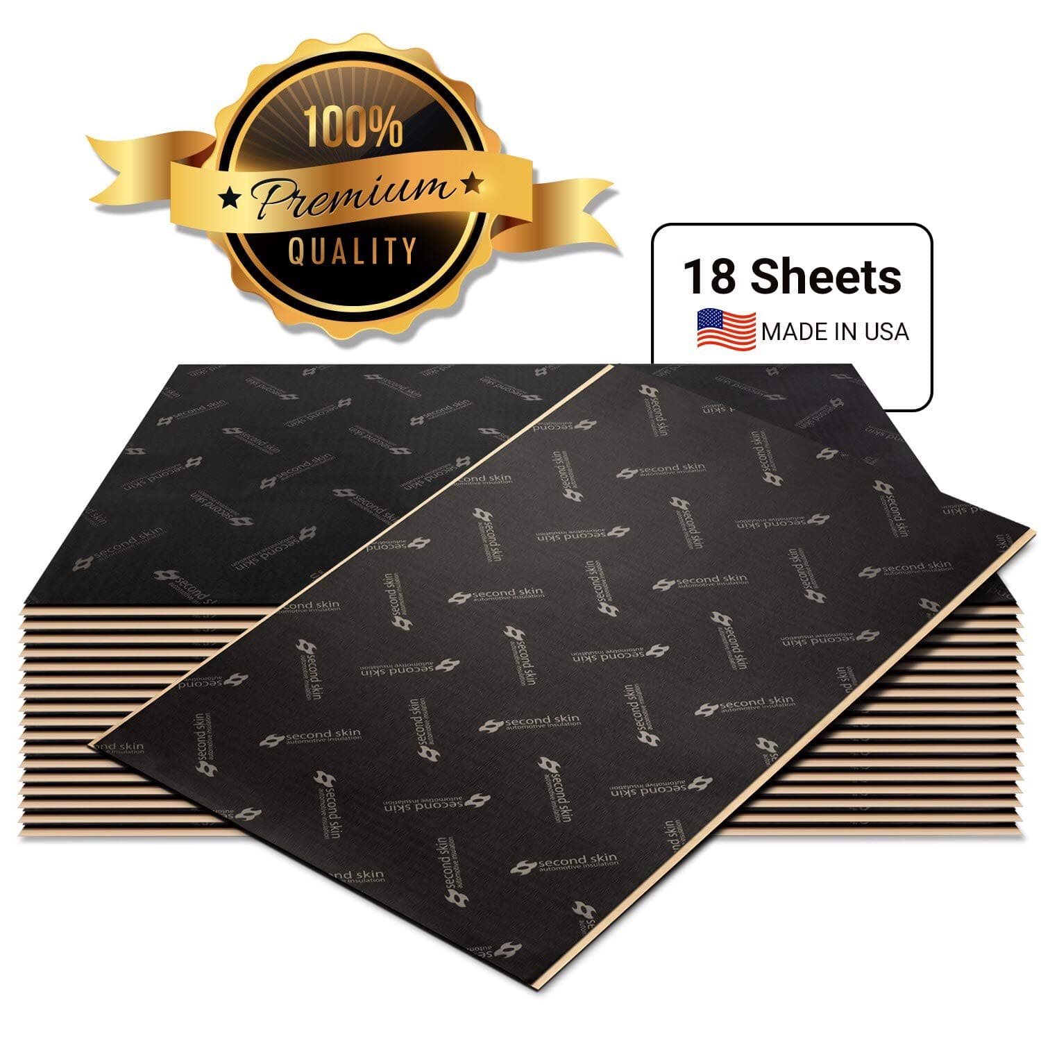 Second Skin Damplifier Pro Pack - 30 Sqft 18 Sheets