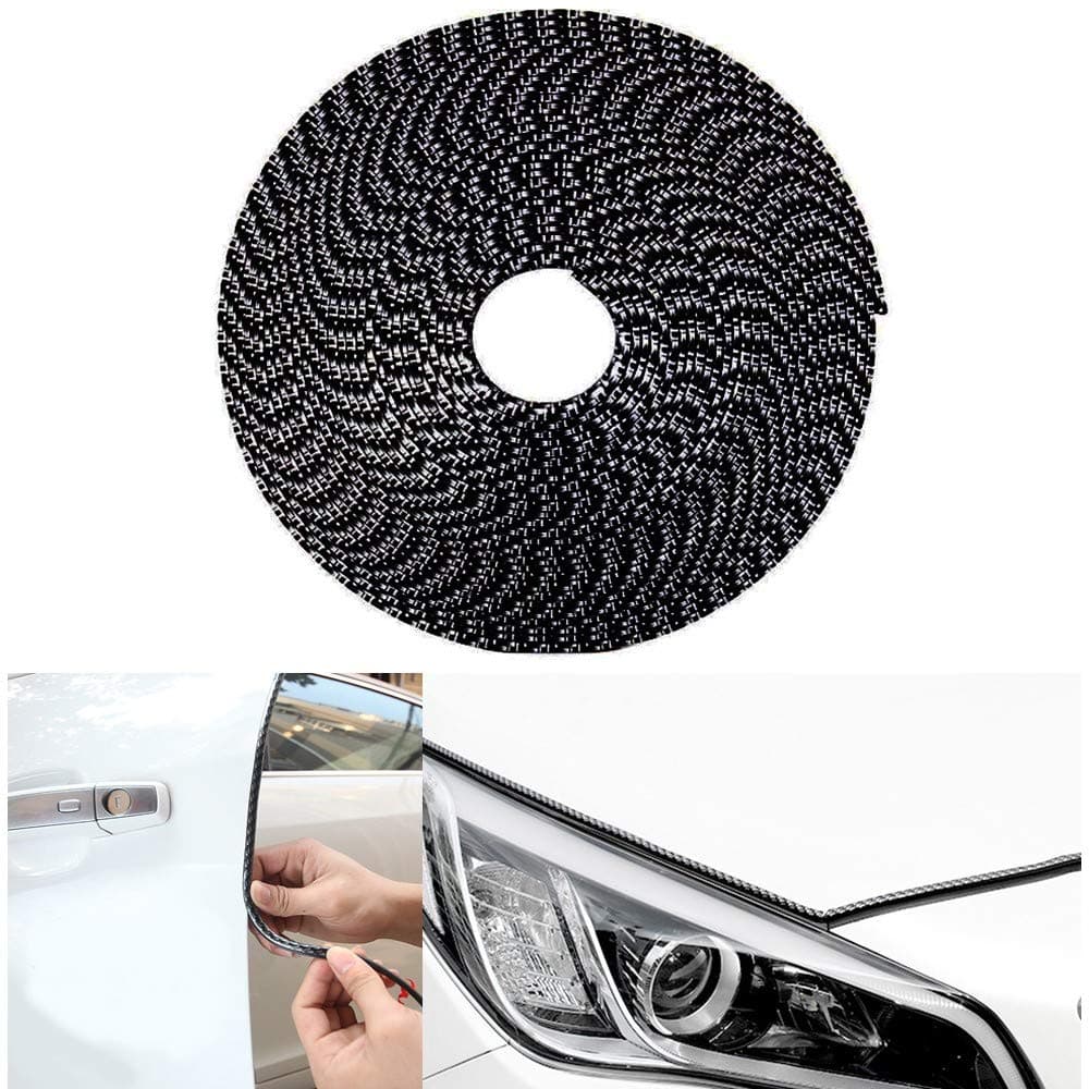 Door Edge Guard Protector For Most Sedans By COSMOSS, Virtually Invisible / Durable and Cleanly Remove Design, Easy D.I.Y. Installation: No Tools Needed, (16-ft , Grey)