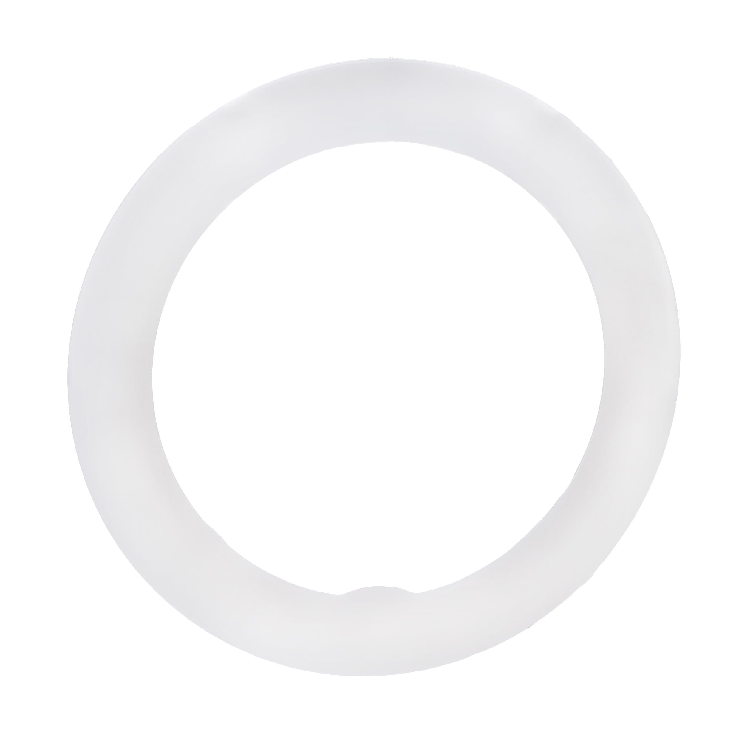 18 inch Ring Light Snap-on Diffuser - White Resin Diffusion - Softens Light for 18 inch Ring Lights