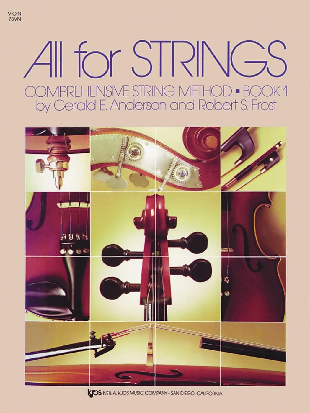 78VN - All for Strings - Book 1 - Violin