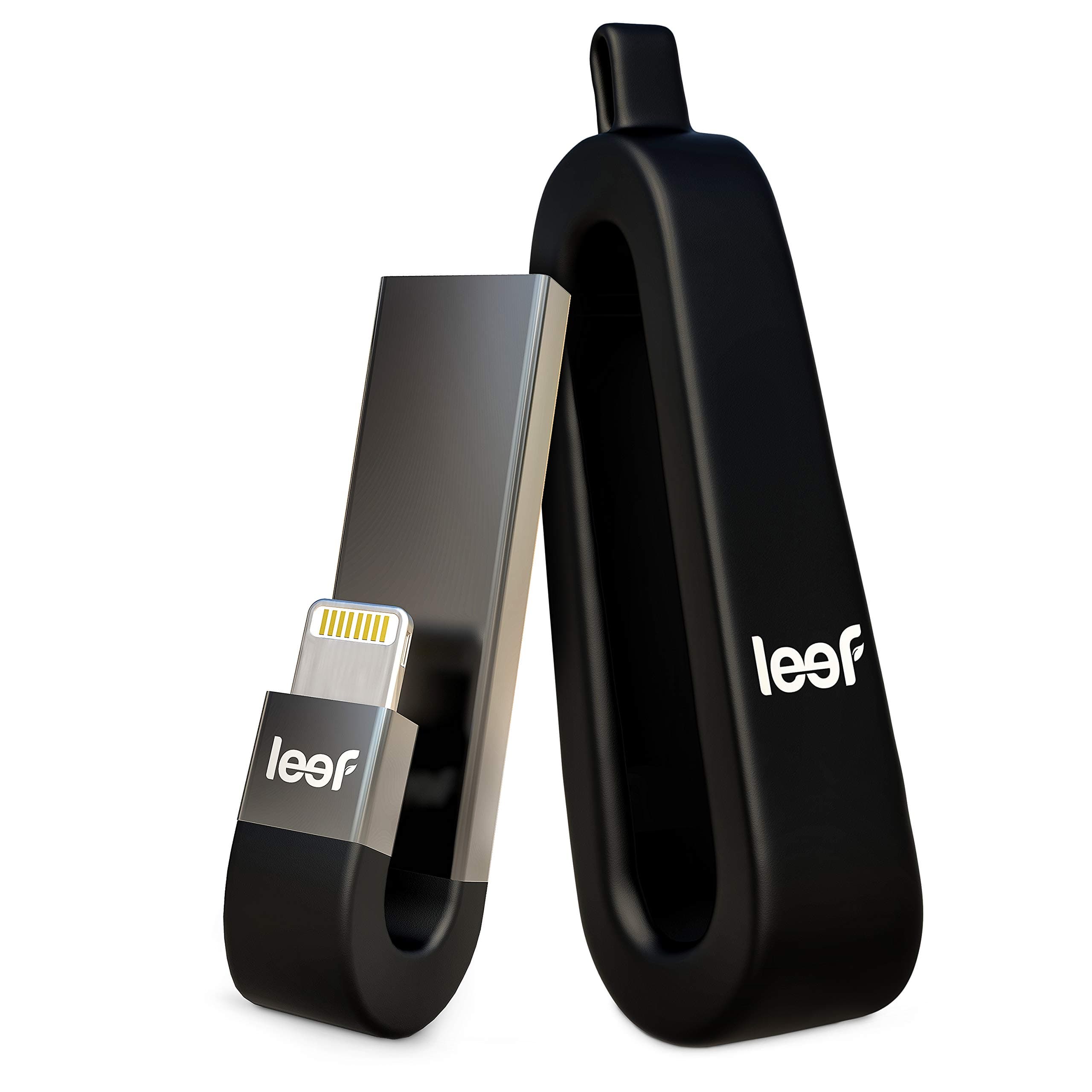 Leef iBridge 3 - iPhone Flash Drive 32GB (Black) - Expanded Memory for iPhone and iPad