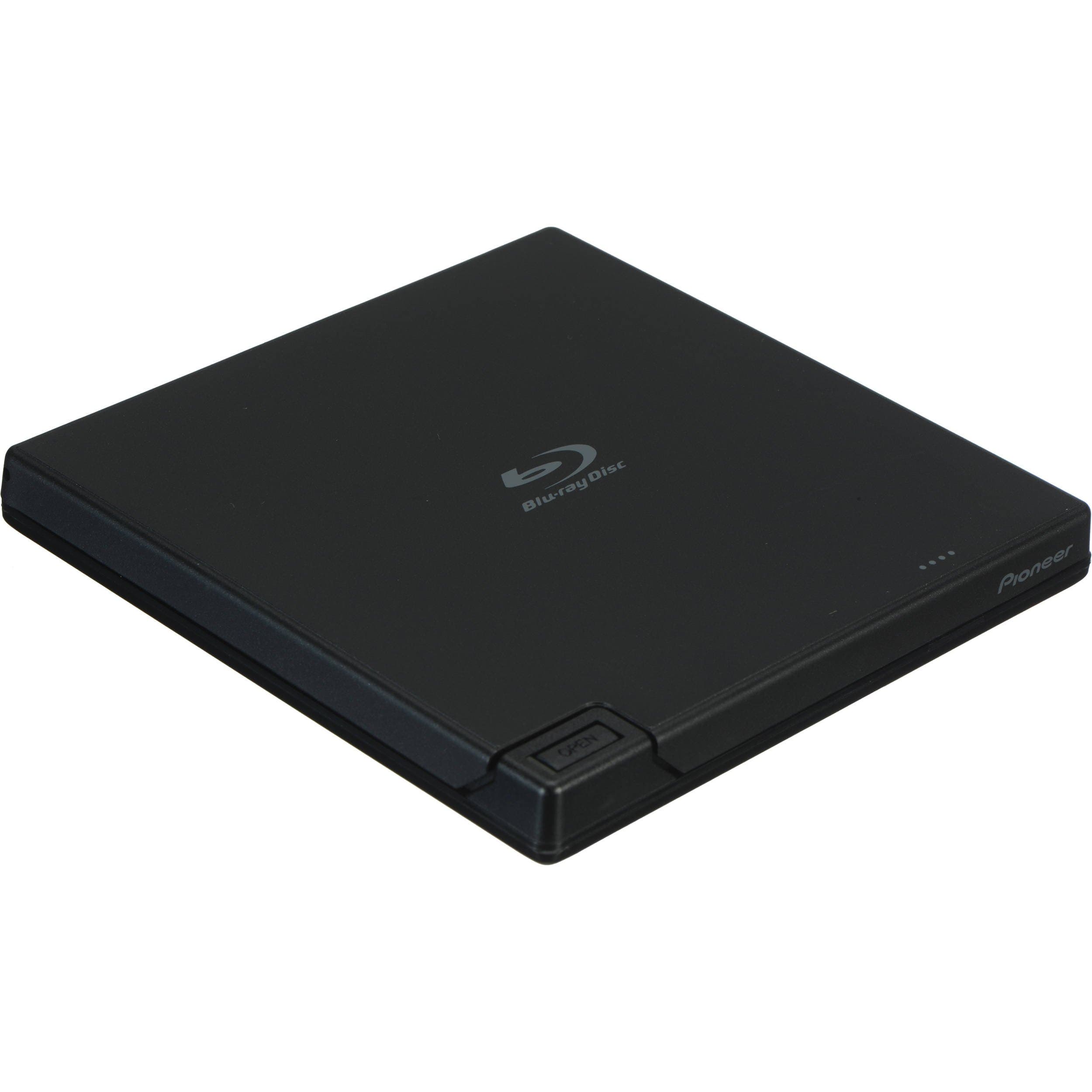 Slim External Blu Ray Writer BDR-XD05B (Black)