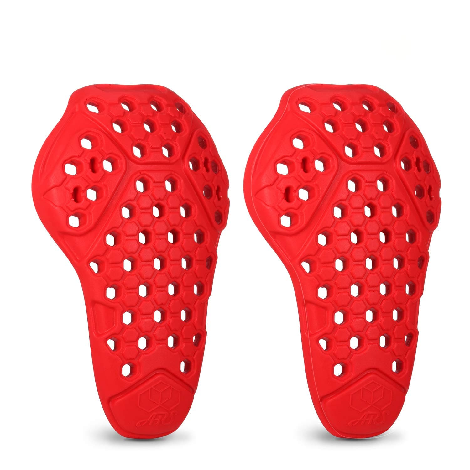 NSTAR Eblow Protector,ARS Replacement Elbow Pads AP-EVO-E,Street Motorcycle Riding Body Armor (Set of 2),Red/One Size