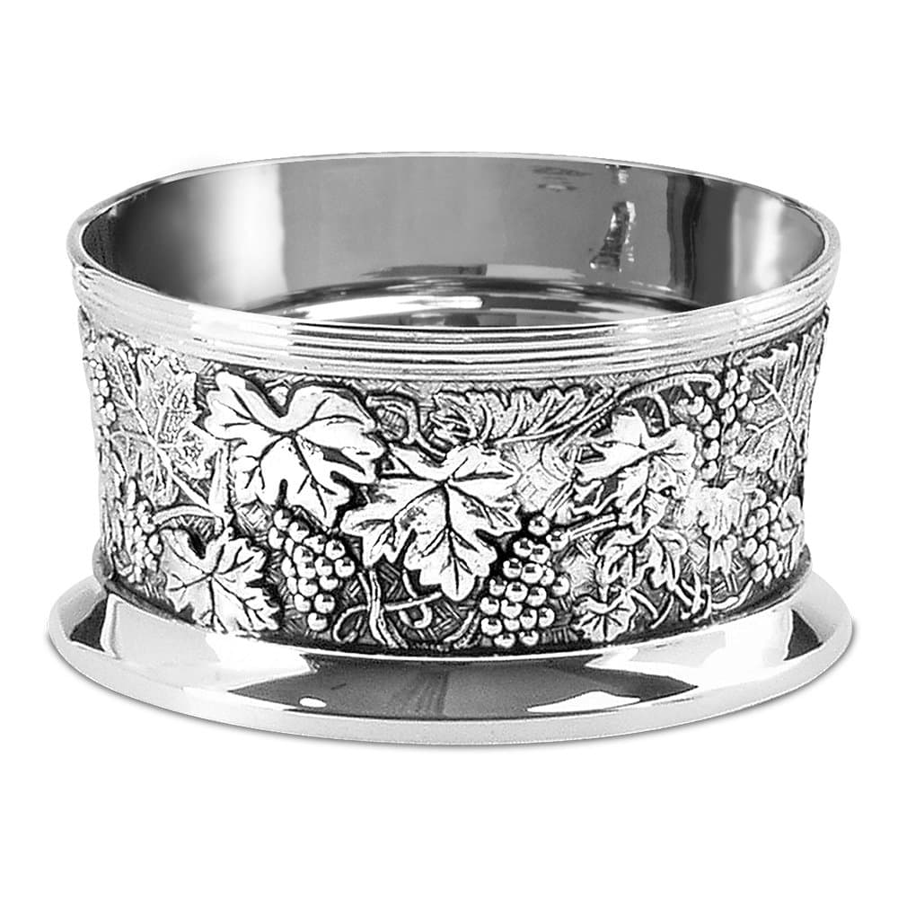 Epic Products Silver Plated Bottle Coaster, Multicolor