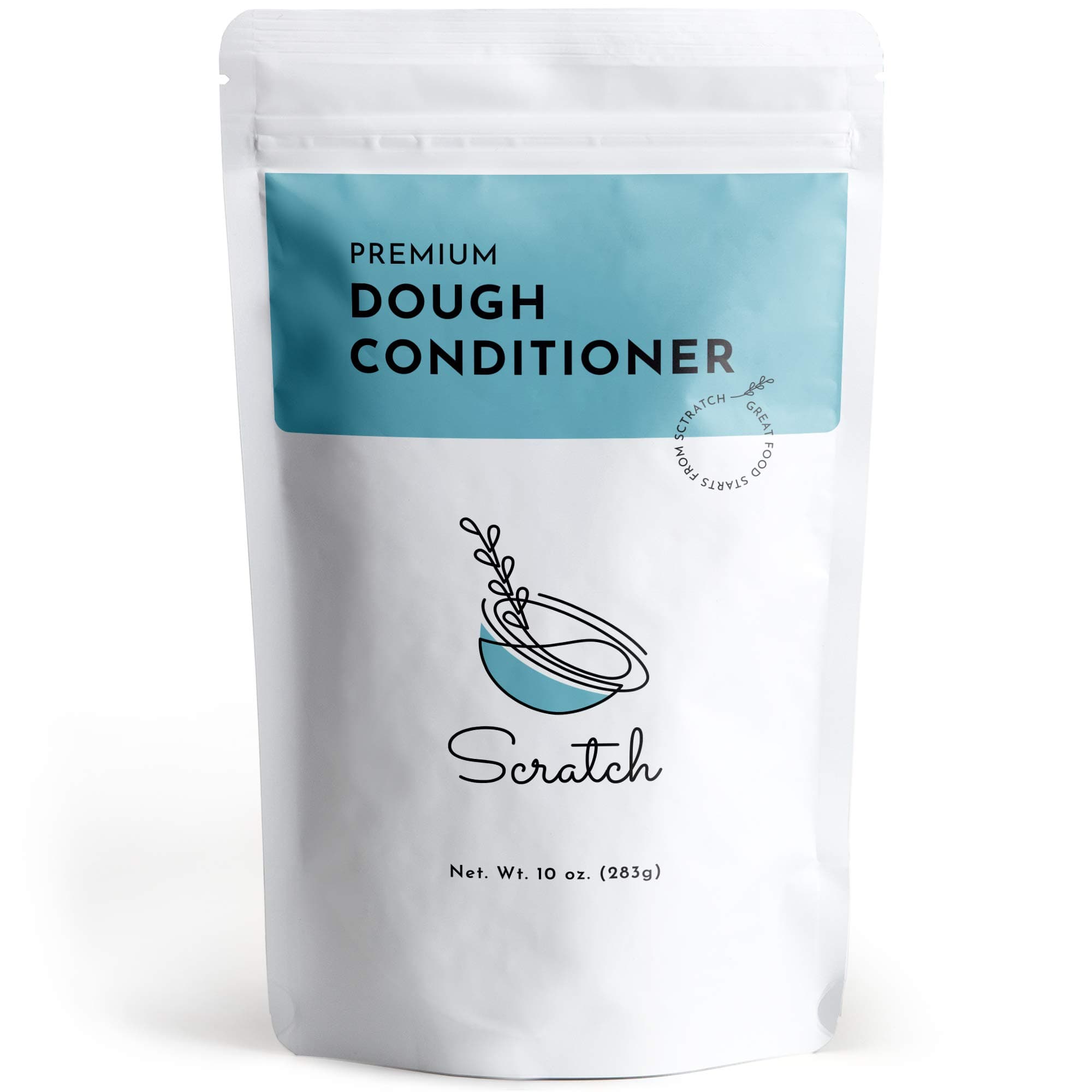 Premium Dough Conditioner - (10 Oz) All Grain Bread Improver For Making Enhancer To Improve Texture And Longer Lasting