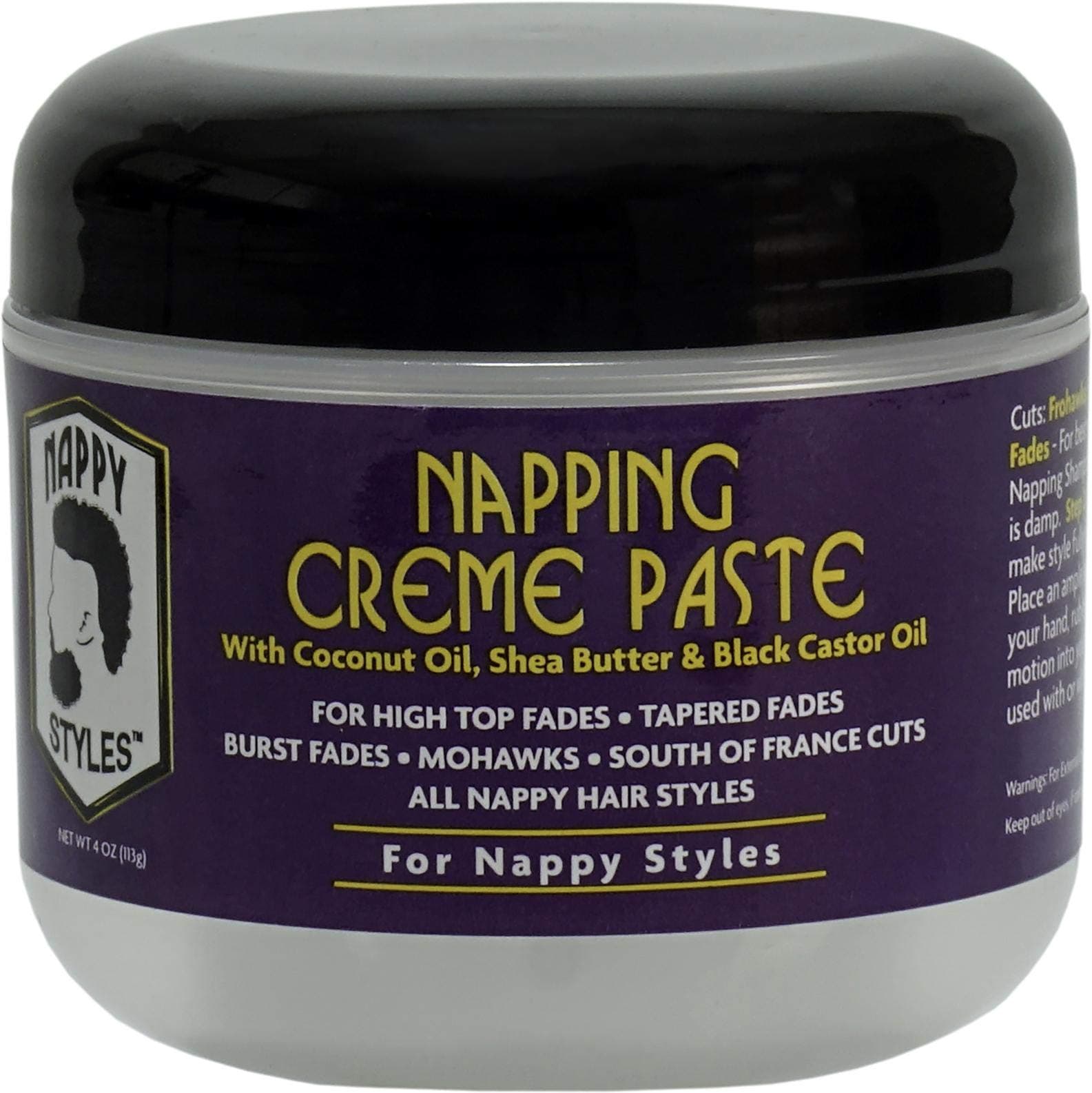 Nappy Styles Napping Creme Paste 4Oz (Pack of 2)