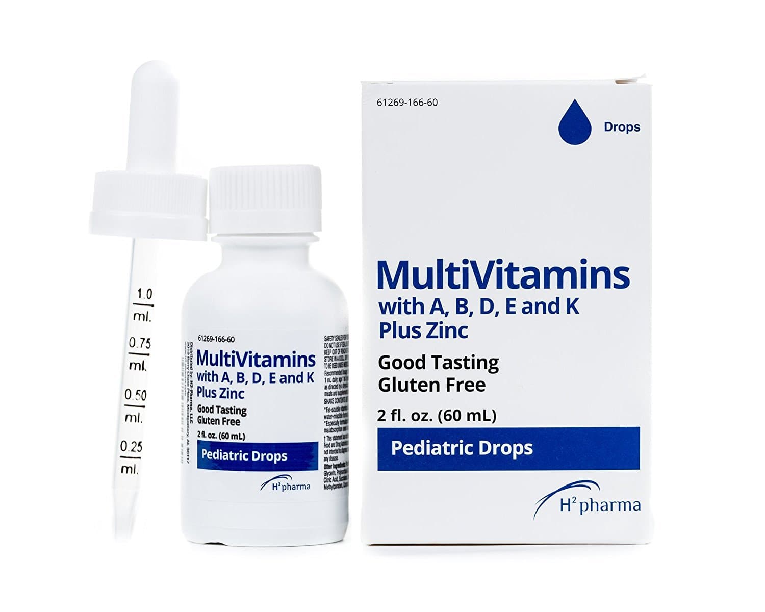 ABDEK - MultiVitamins with A, B, D, E, and K Plus Zinc Drops (60 ml)