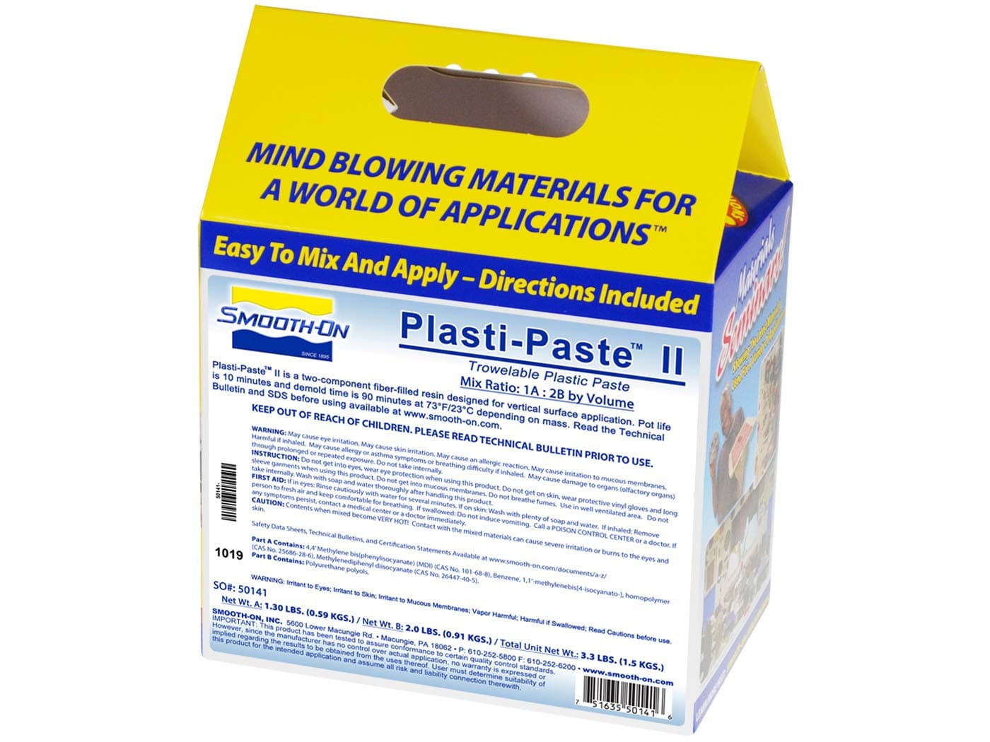 Smooth-On Plasti-Paste II 3 Lbs