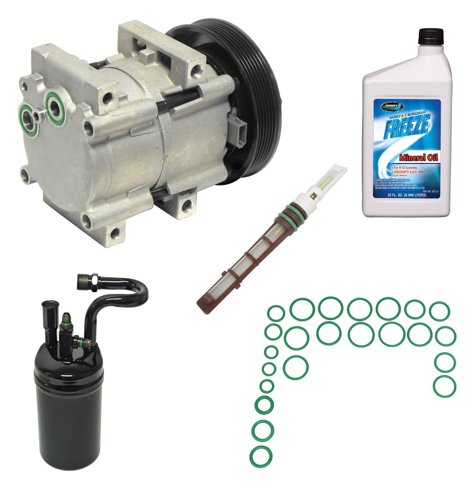 Universal Air Conditioner KT 1383 A/C Compressor and Component Kit