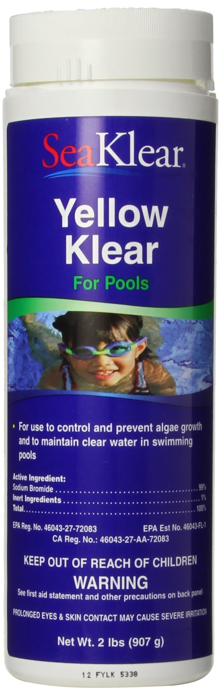 SeaKlear Yellow Klear Algae Control, 2 lbs
