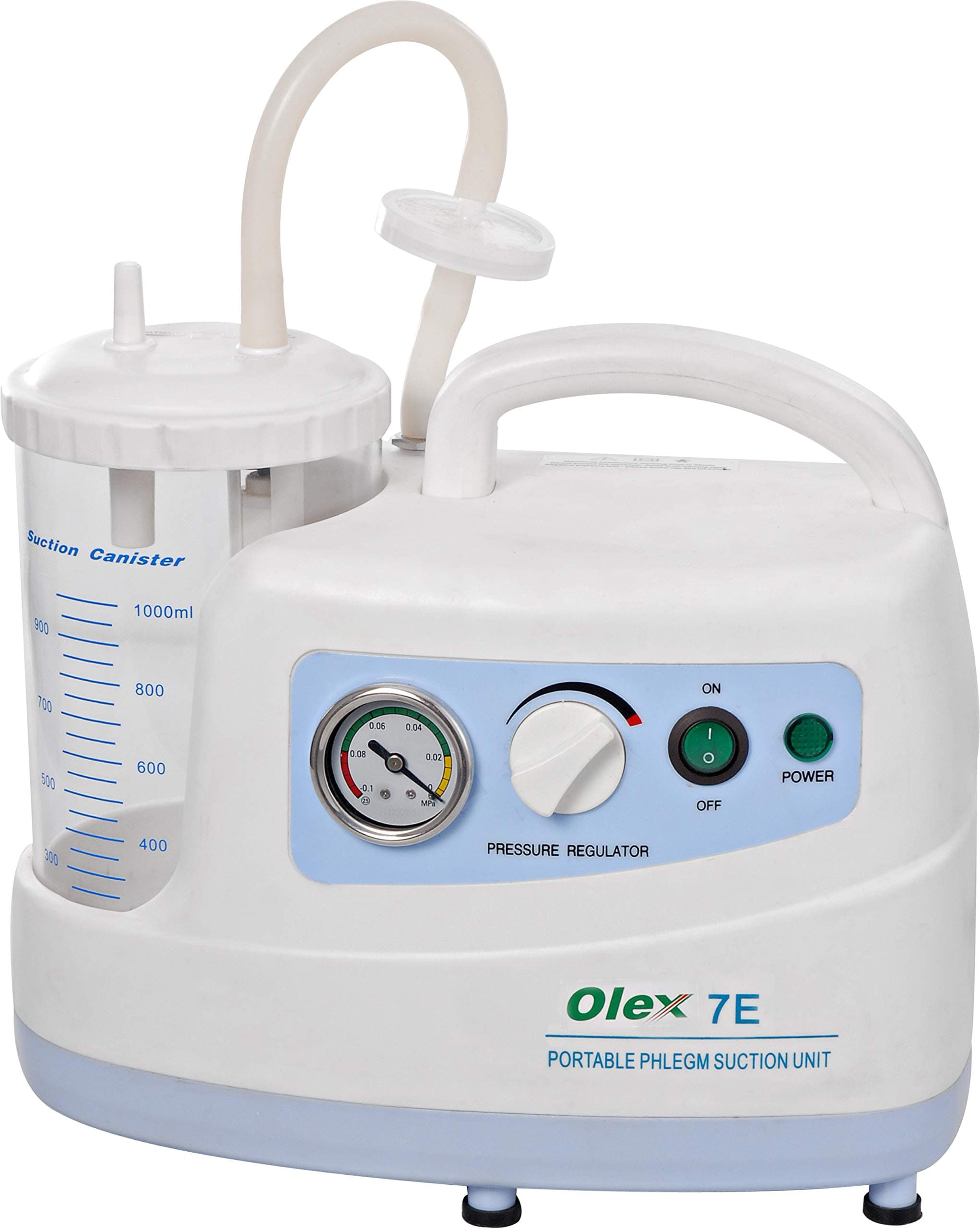 Olex Portable Phlegm Suction Machine Unit with 1000 ml Jar