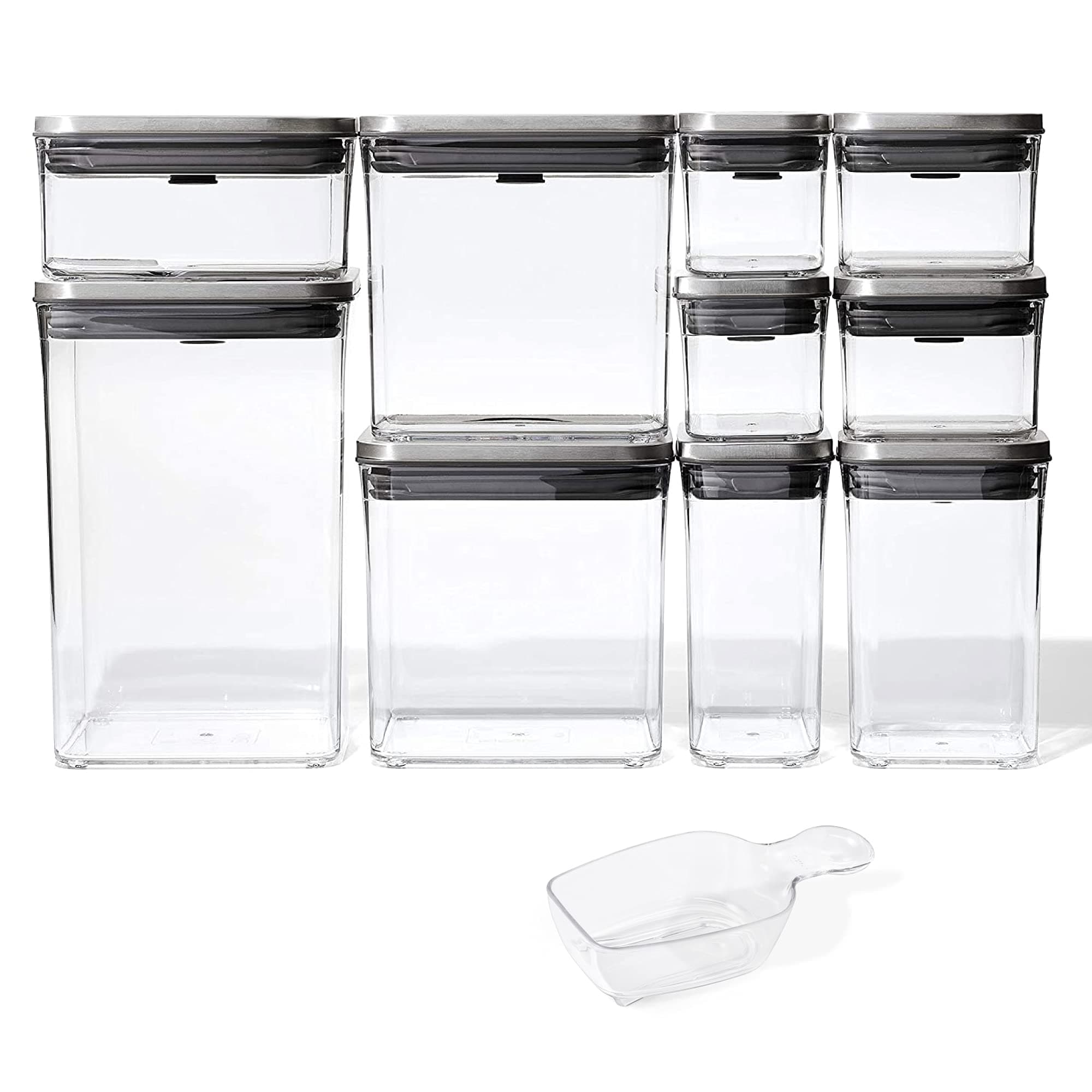SteeL 12-Piece POP Container Set
