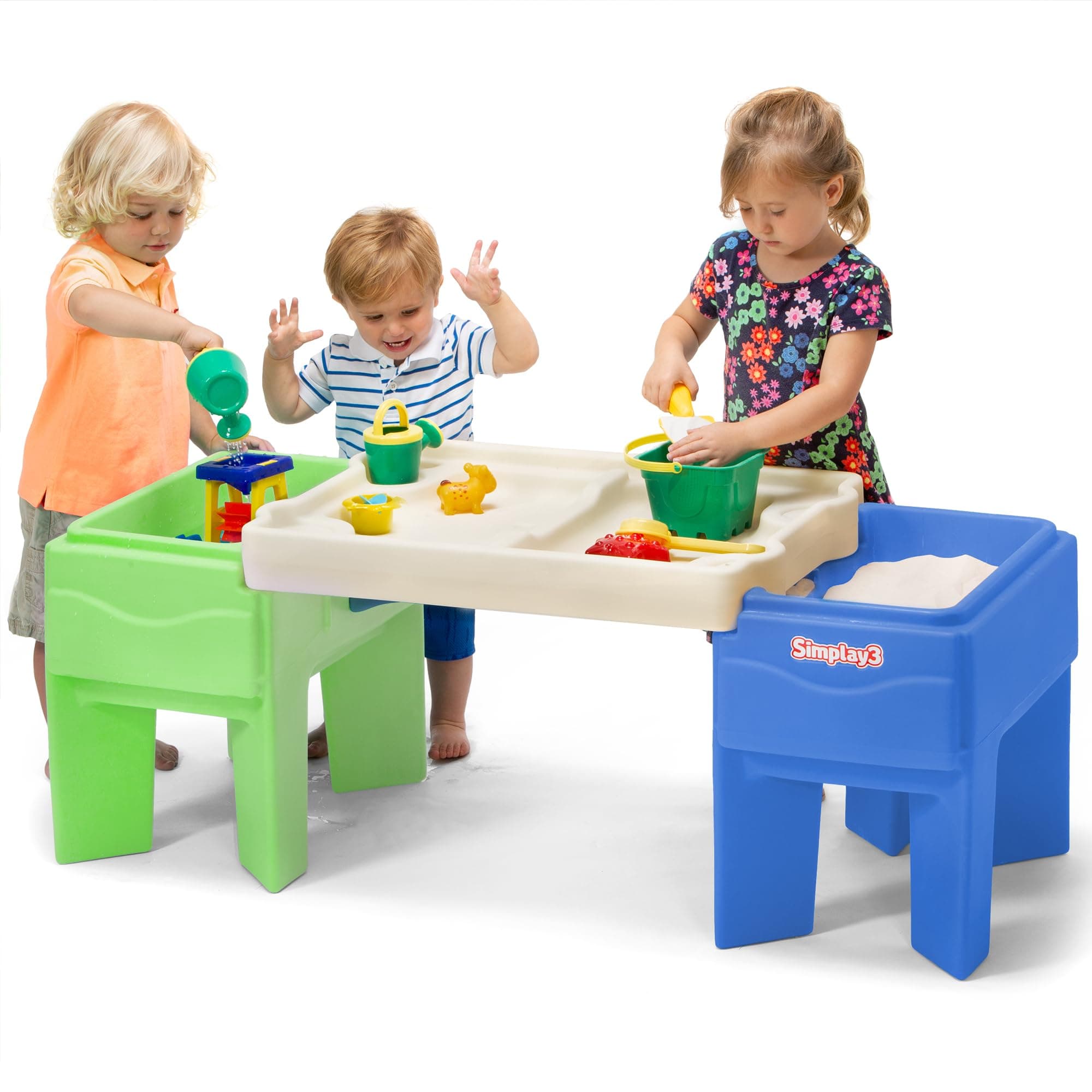 Simplay3 217050 Sand and Water Activity Table, Multi