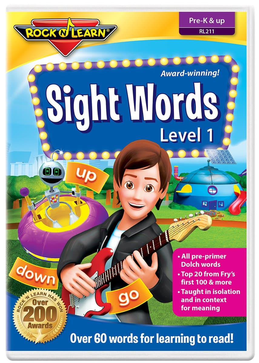 Rock N Learn: Sight Words [DVD] [NTSC]