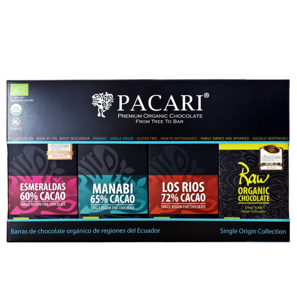 Pacari Organic Single Origin Collection / Tasting Kit