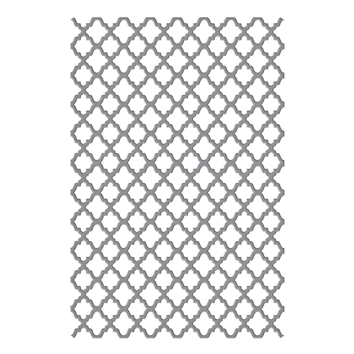 Spellbinders S5-152 Shapeabilities Expandable Patterns Fancy Lattice Die Templates