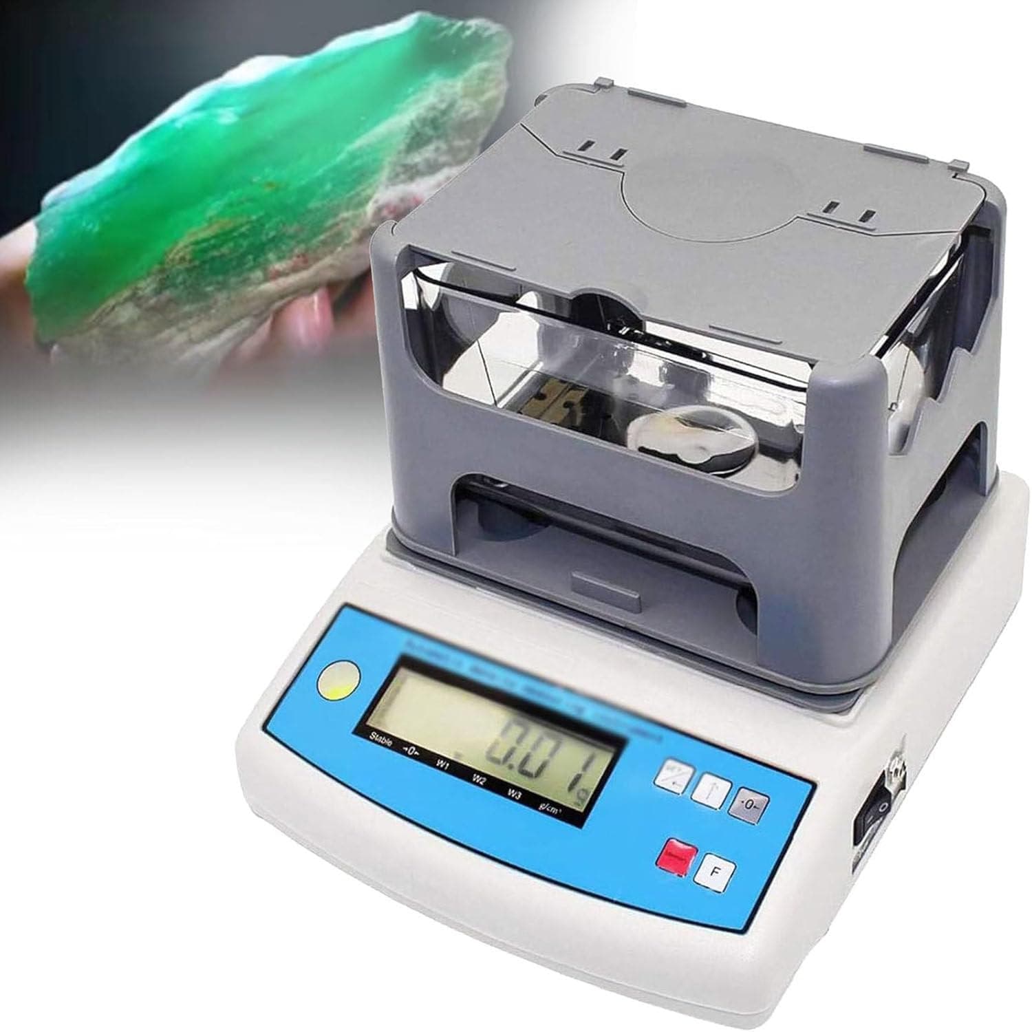 Gold Purity Testing Machine Digital Electronic Gold Purity Tester Meter with Max Weight 300g/600g Gold Purity Test Analyzer Machine,600g