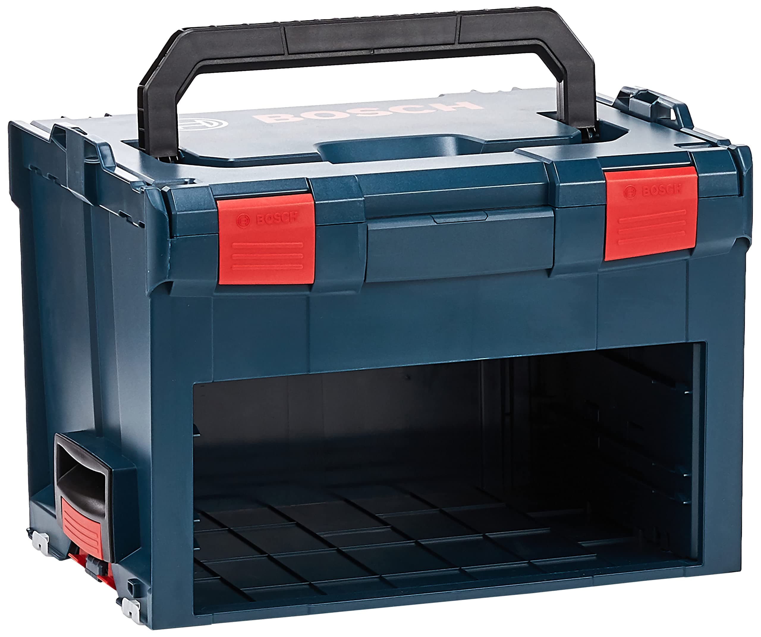 L-Boxx-3D Storage Box with Space for Removable Drawers, Blue