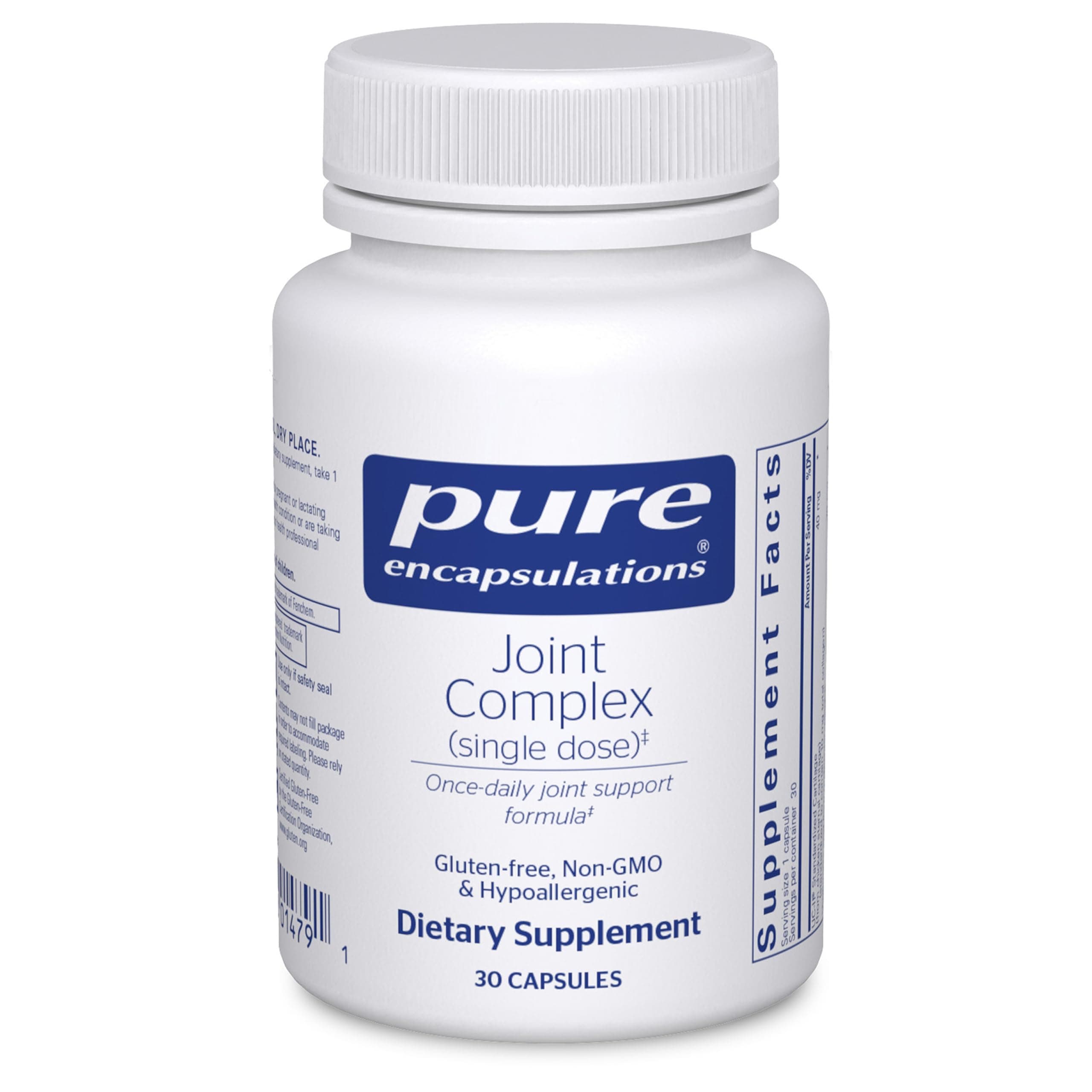 Joint Complex (Single Dose) | Once-Daily Supplement to Support Joint Mobility, Comfort, Tissue, and Cartilage Health* | 30 Capsules