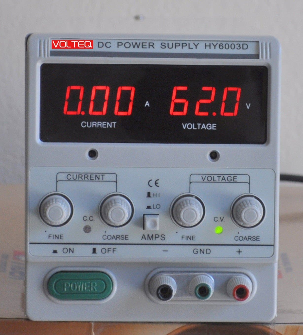 Regulated Variable Linear DC Power Supply HY6003D 60V 3A