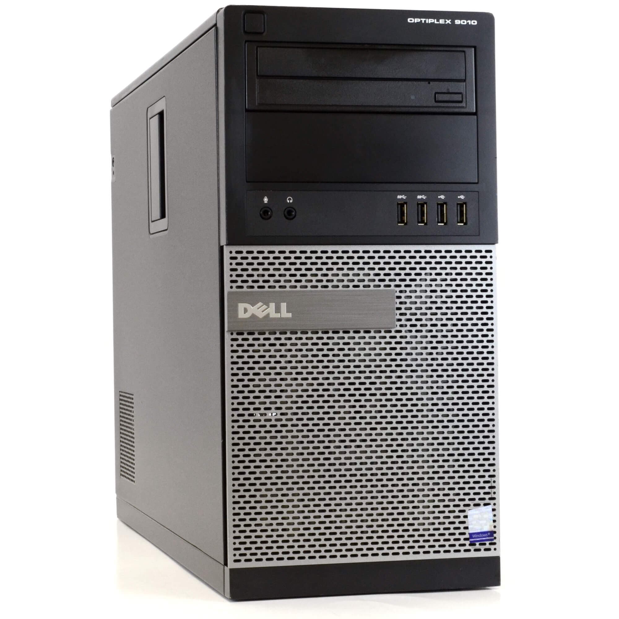Dell Optiplex 9010 Tower TW High Performance Business Desktop Computer, Intel Quad Core i5-3470 up to 3.6GHz, 8GB Memory, 2TB HDD, DVD, USB 3.0, WiFi, Windows 10 Professional (Renewed)