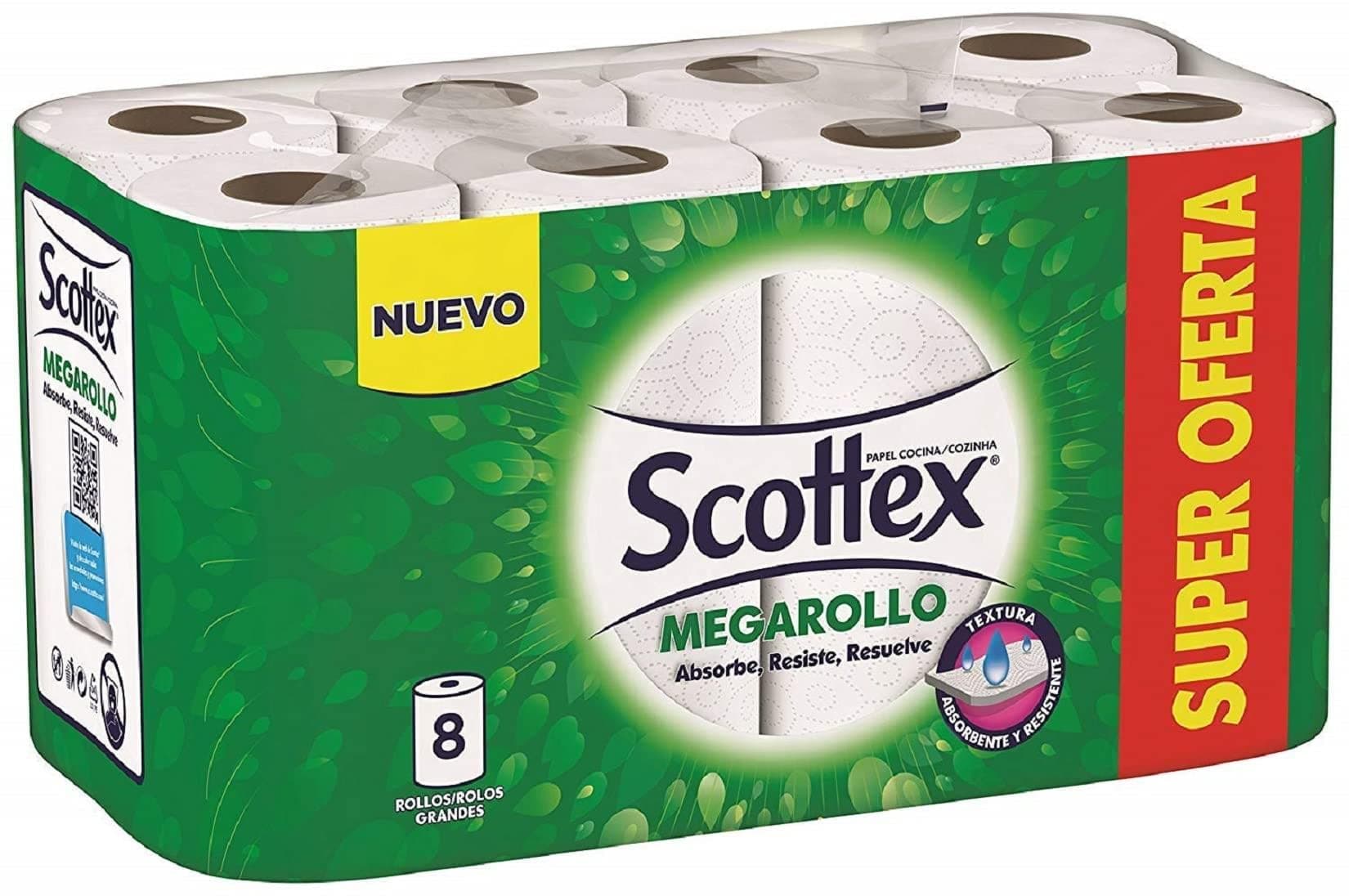 Scottex Kitchen megarollo 8 Rollos