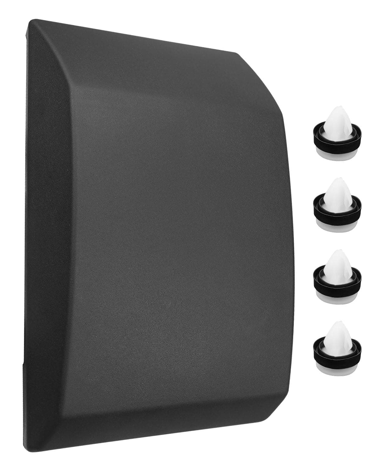 TIKSCIENCE Left Driver Side Pillar Moulding Trim Cladding Exterior Under Fuel Door Left Driver Side Fit for Ford Transit 150 250 350 2015-2019 Replace BK3Z6129077AA, BK3Z6129077AB