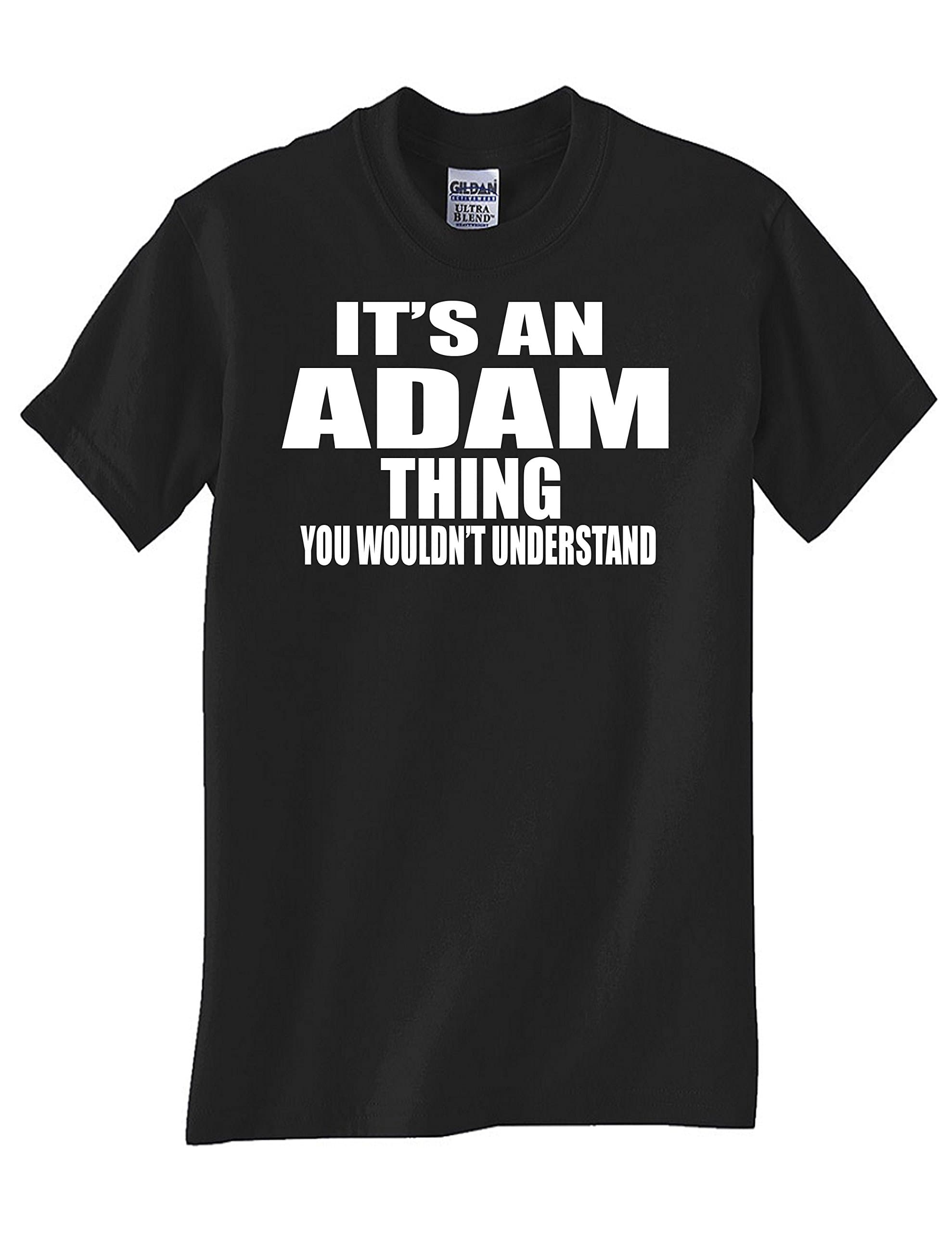 ADAM Thing Black TEE Shirt