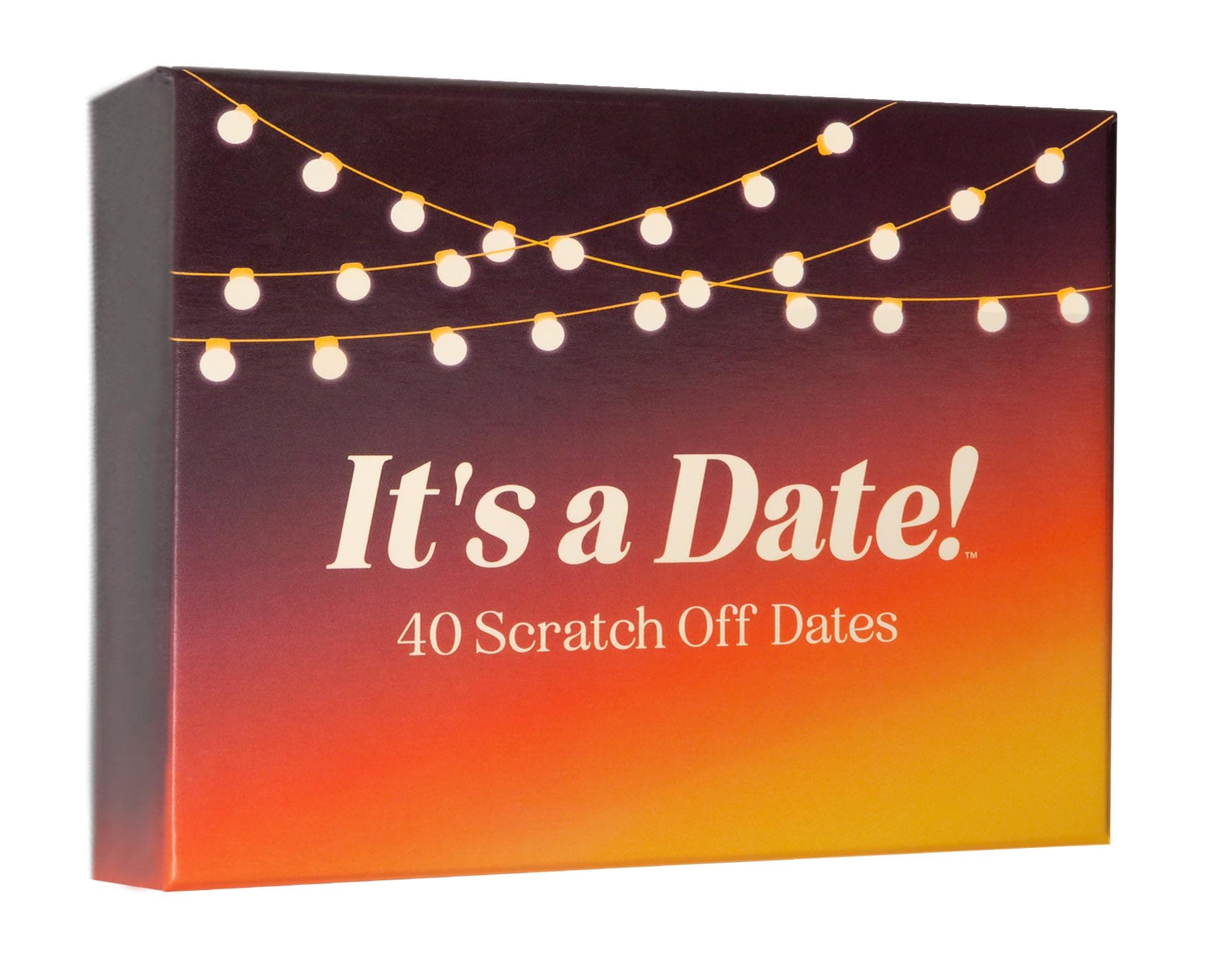 - It's a Date!, 40 Fun and Romantic Scratch Off Date Night Ideas for Him, Her, Girlfriend, Boyfriend, Wife, Husband & Couples, Valentine's Gift for Men and Women