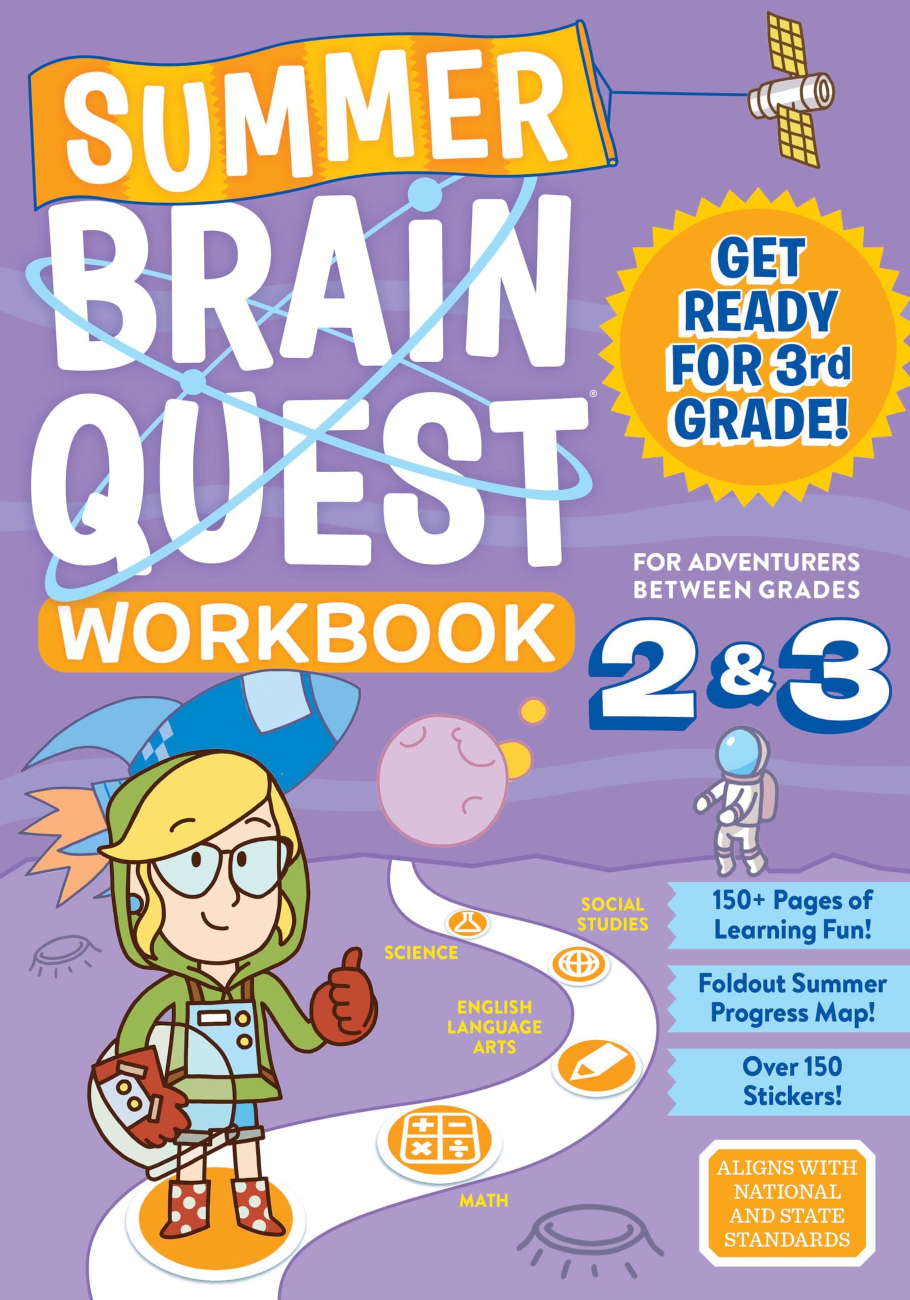 Summer Brain Quest: Between Grades 2 & 3: Between Grades 2 & 3, For Adventurers Ages 7-8