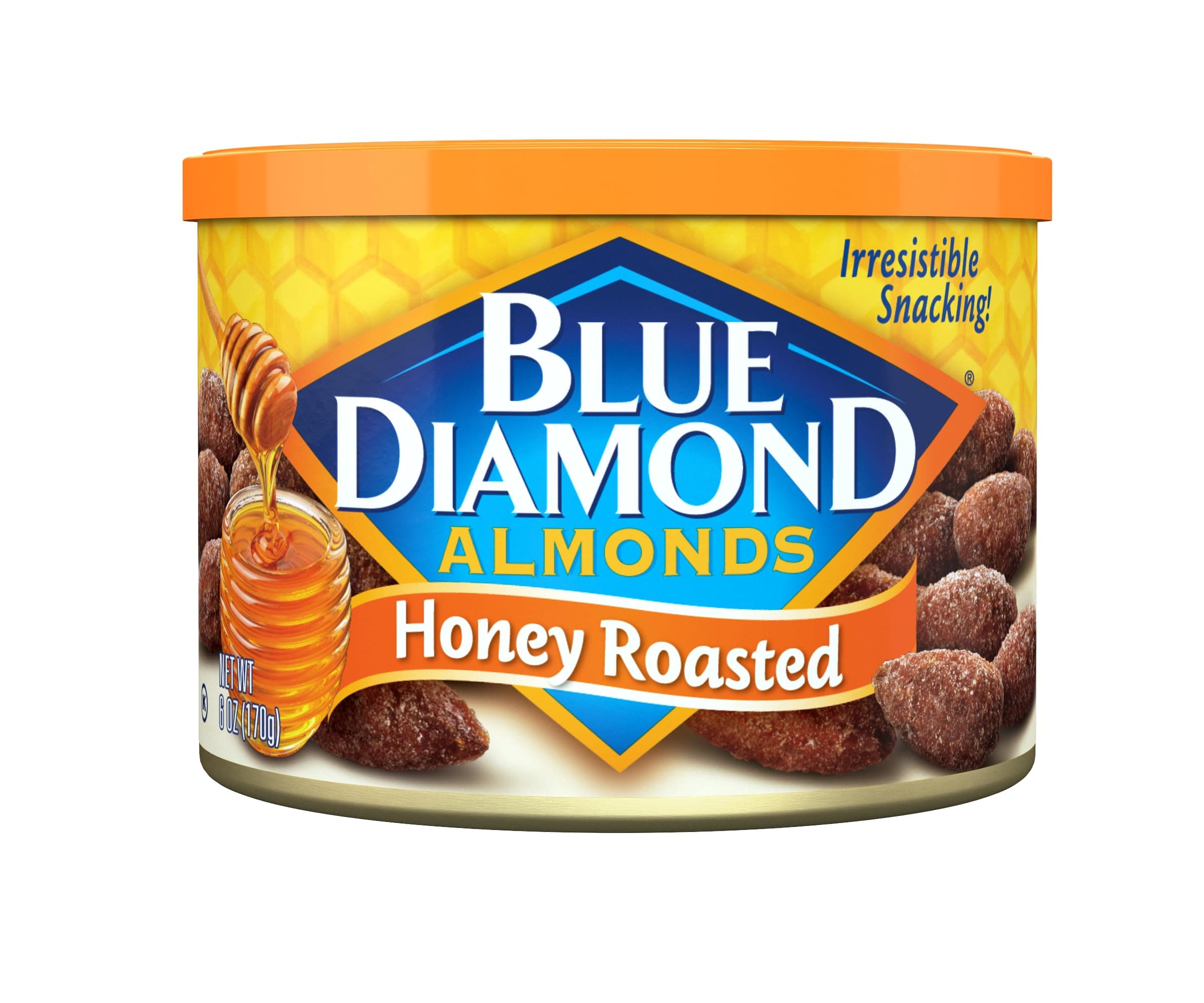 Blue Diamond Almonds Honey Roasted, 6 Ounce