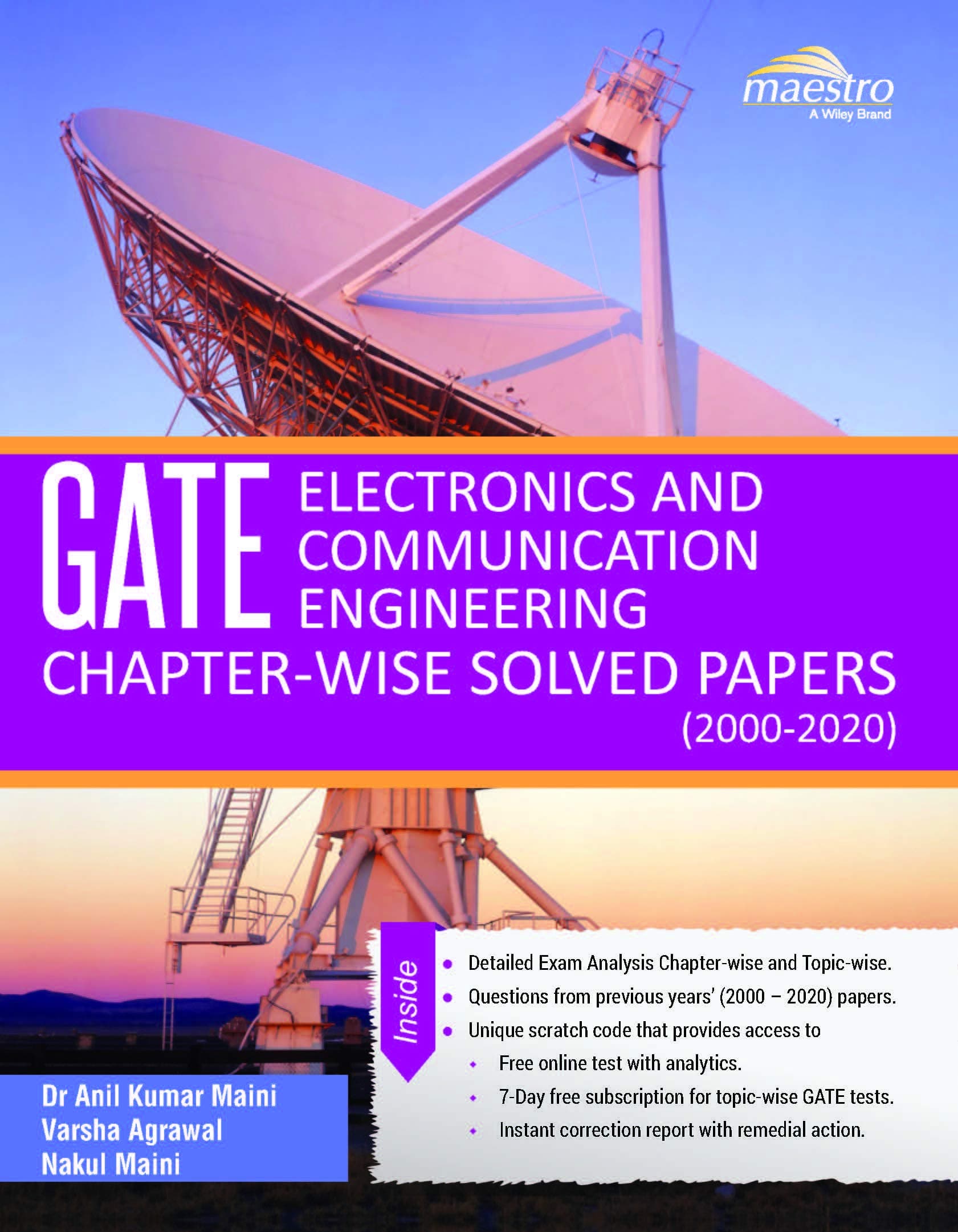 J/W GATE Electronics and Communication Engineering Chapter-wise Solved Papers (2000-2020) | e