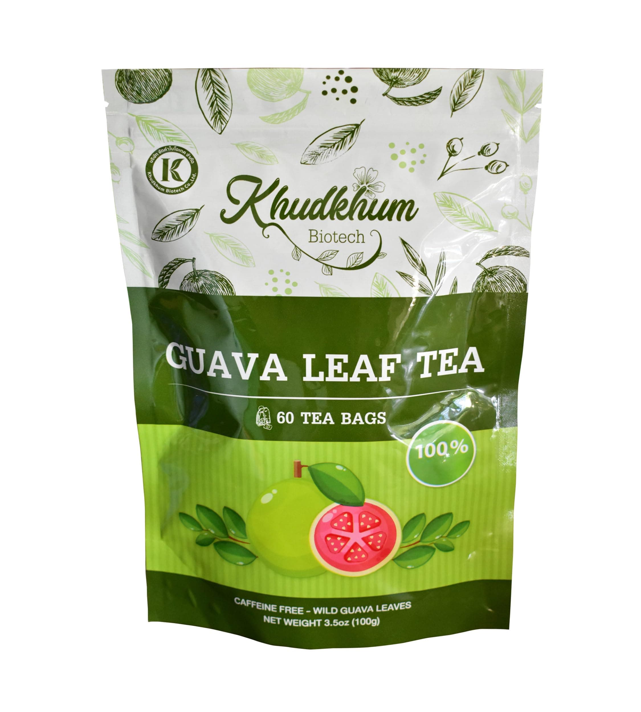 Wild Guava Leaf Tea 60-Teabags