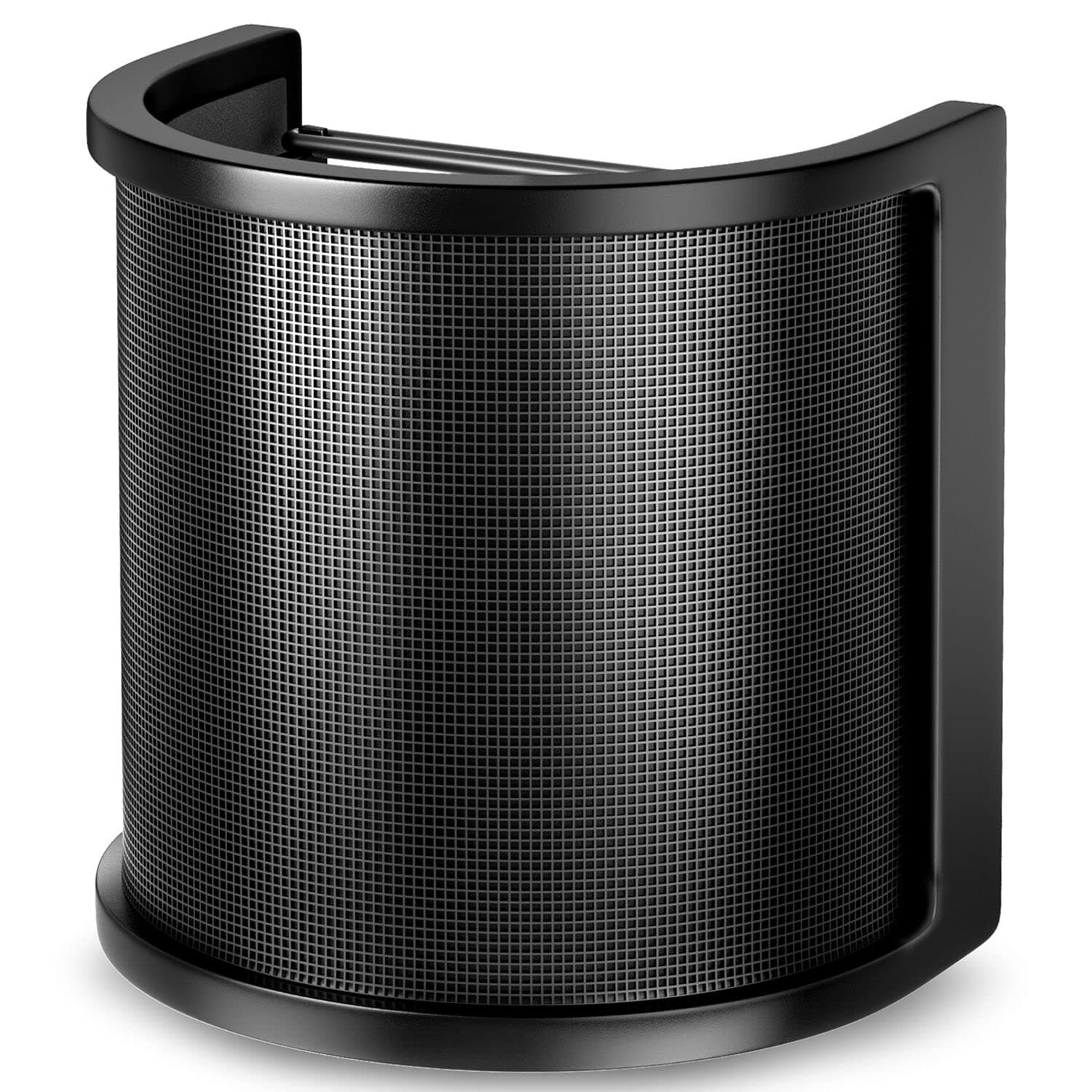 Pop Filter,PEMOTech [Upgraded Three Layers] Metal Mesh & Foam & Etamine Layer Microphone Windscreen Cover Handheld Mic Shield Mask,Microphone Accessories for Vocal Recording,Youtube videos,Streaming