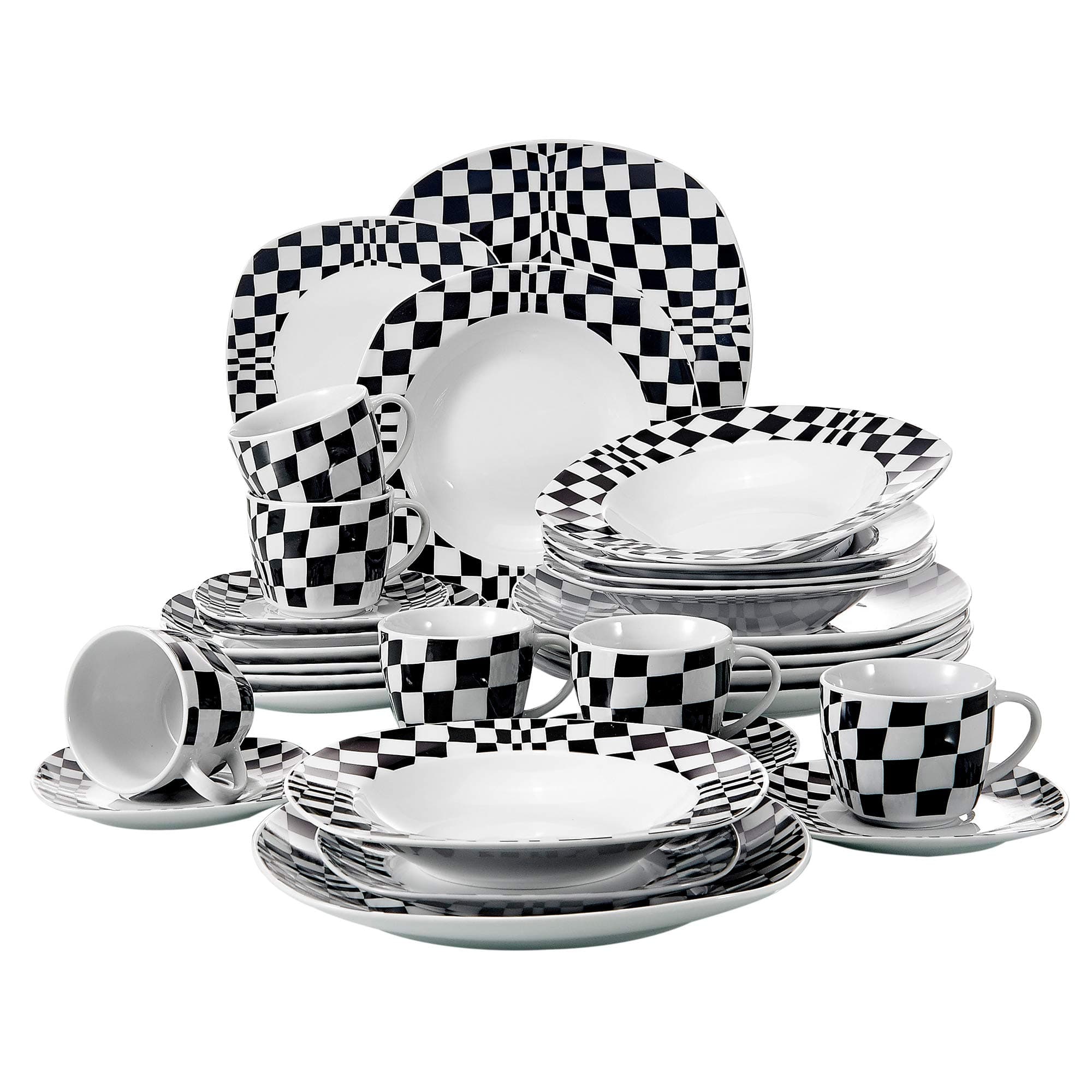 VEWEET Porcelain Dinnerware Set 167
