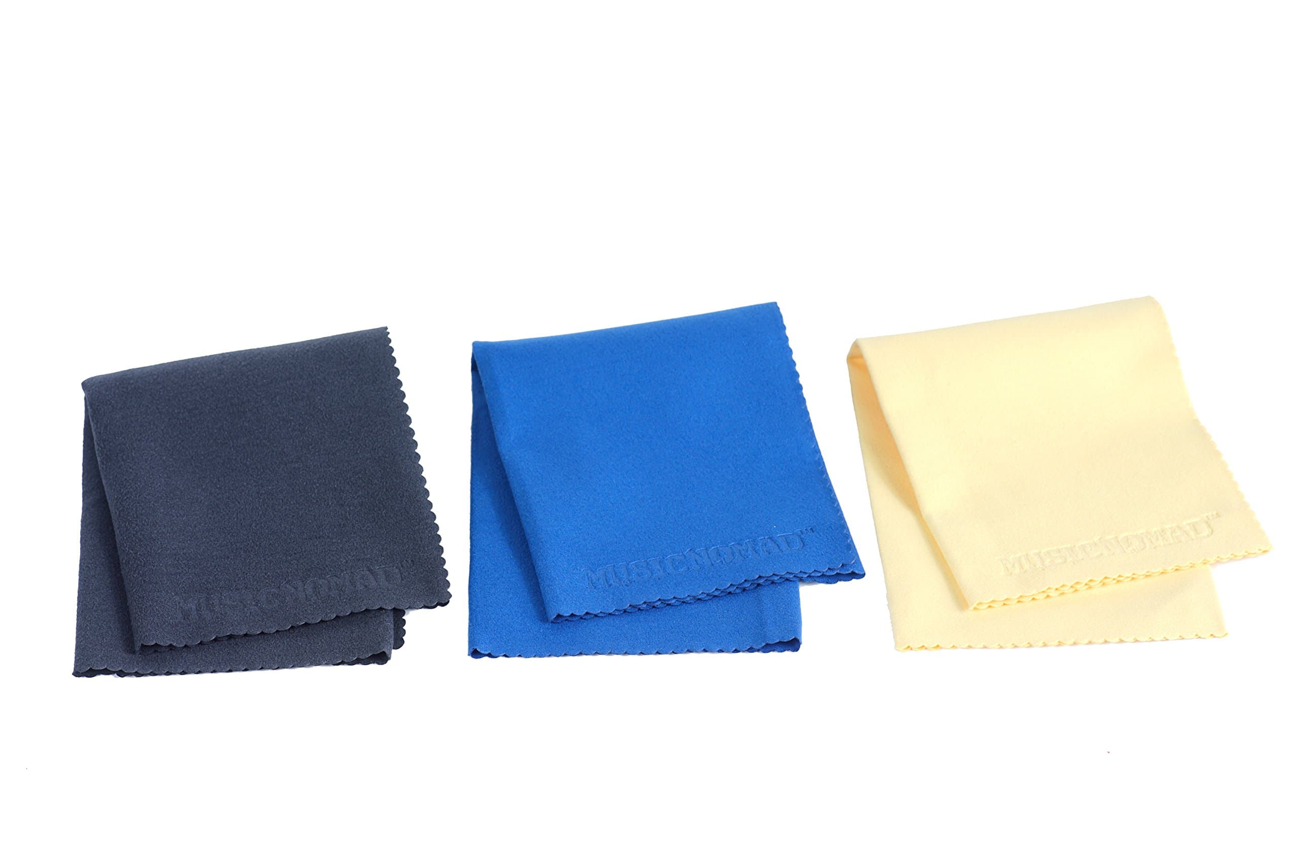 Super Soft Microfiber Suede Polishing Cloth - 3 Pack