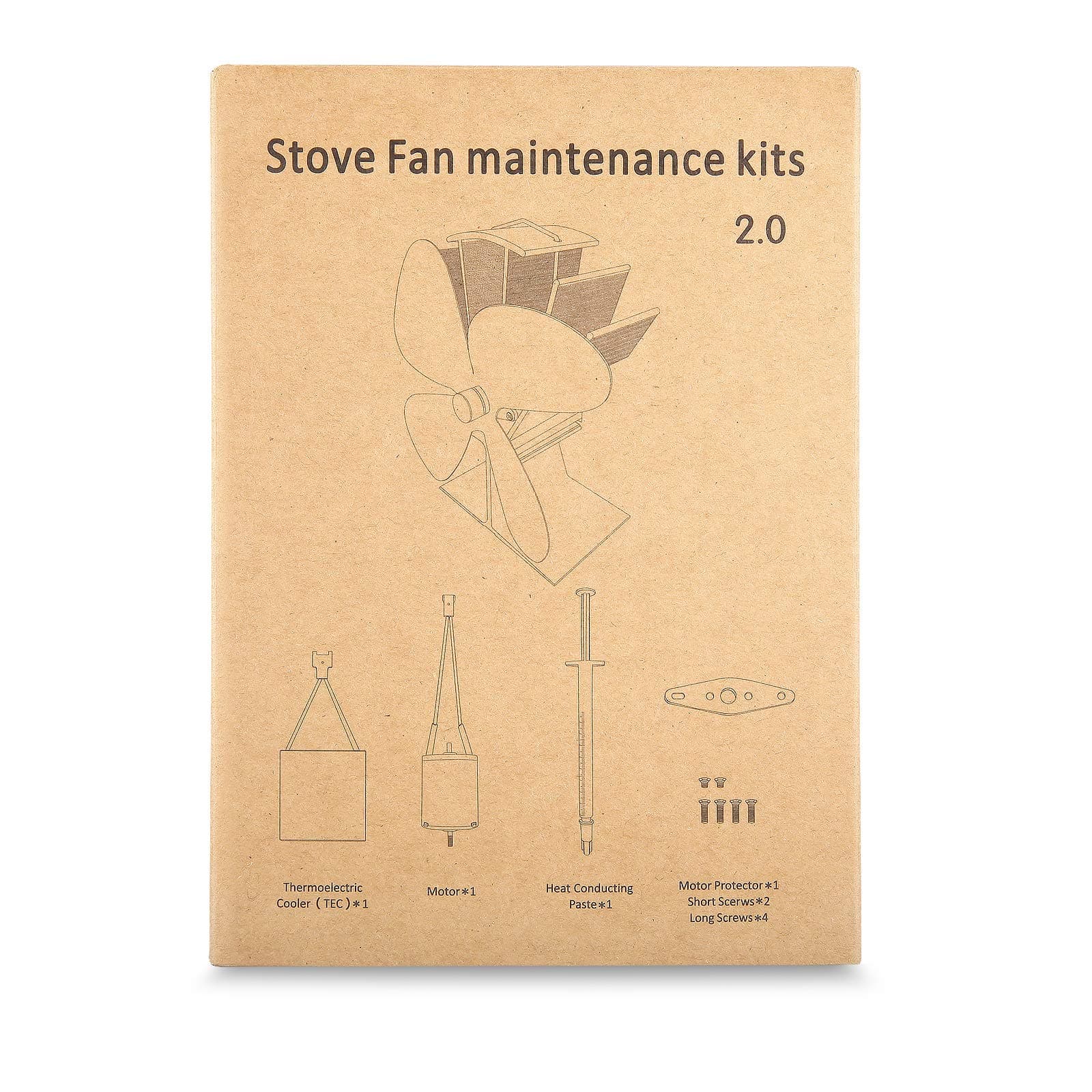 Stove Fan Replacement Kit