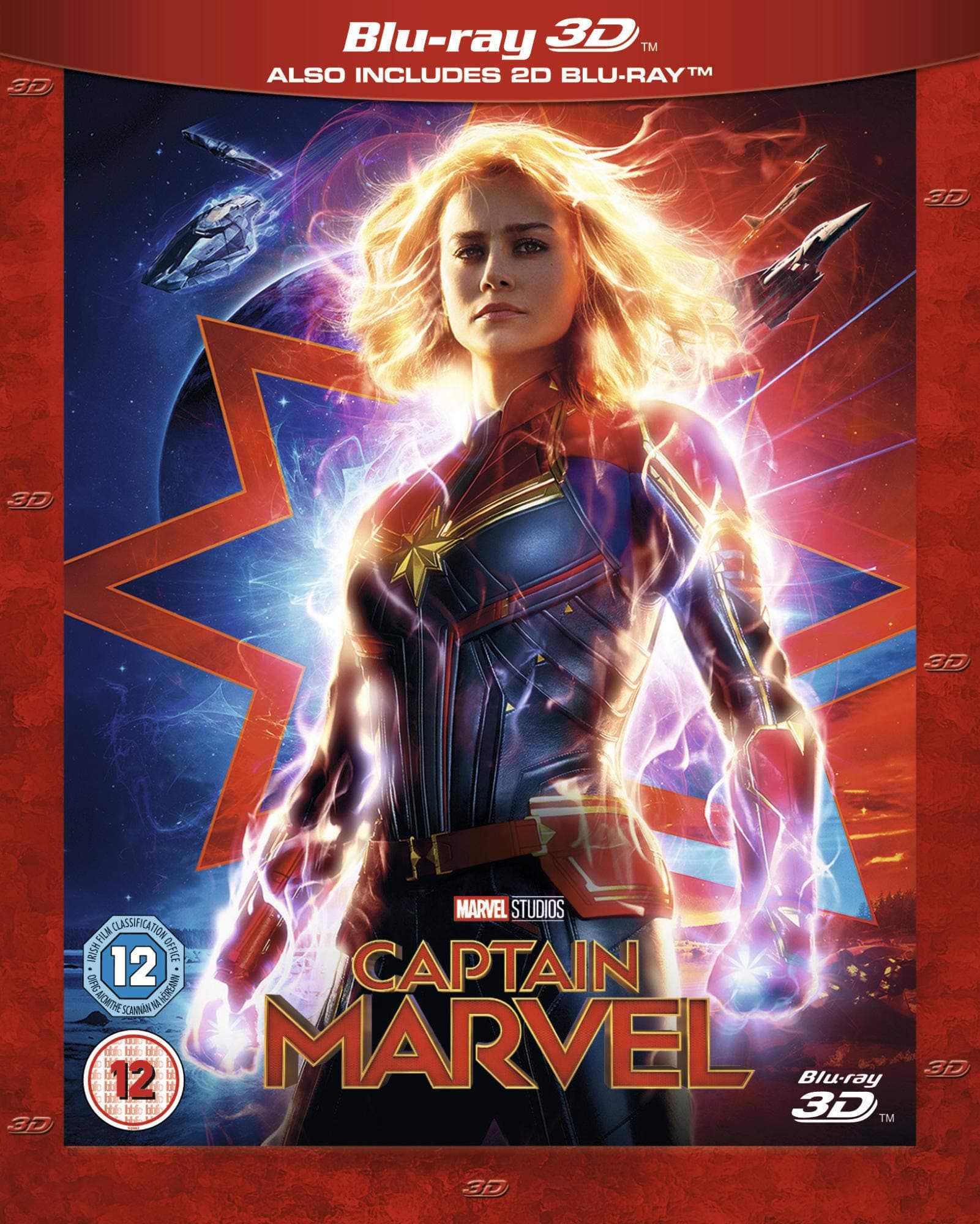 Captain Marvel 3D + 2D Blu-ray