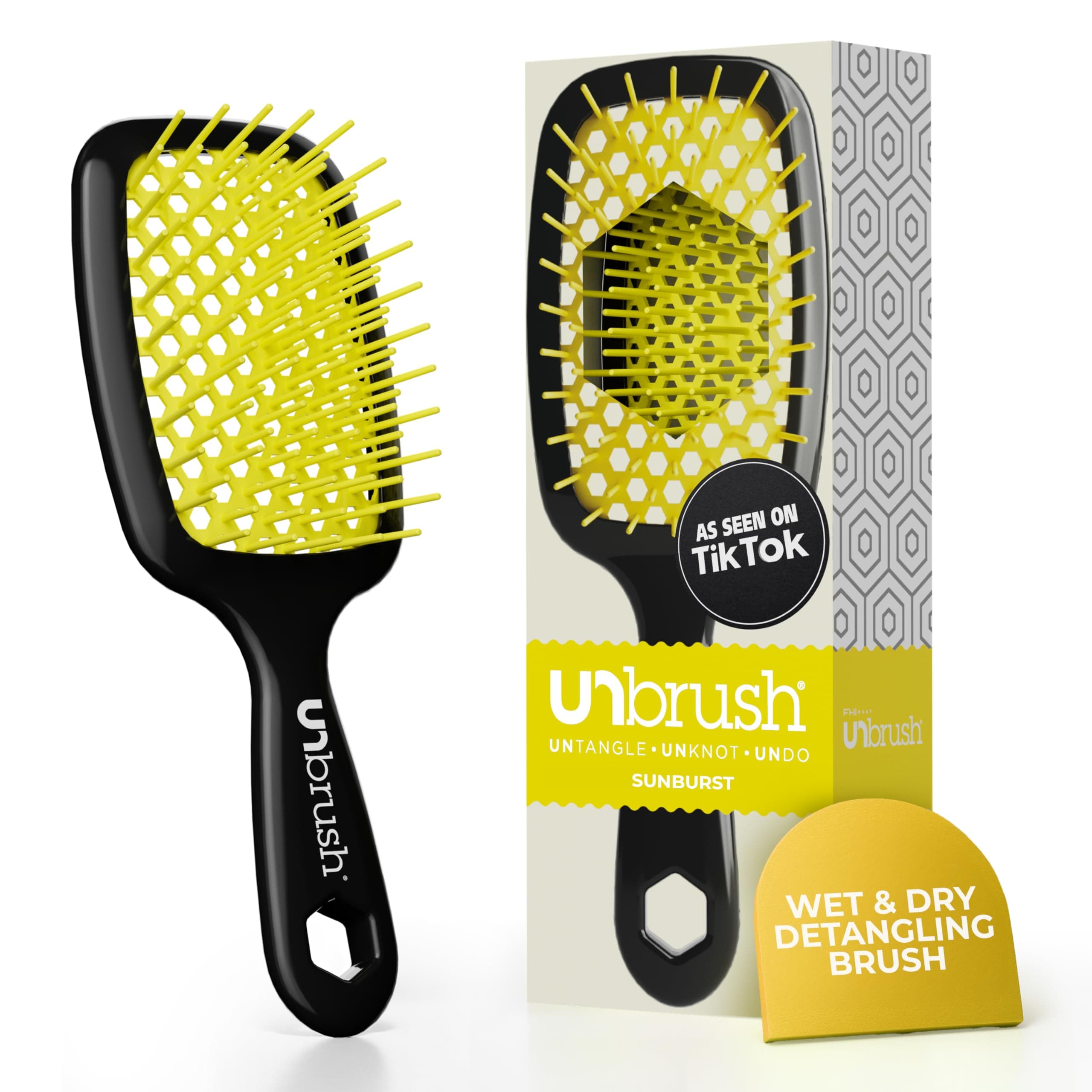 FHI Heat UnBrush, Yellow