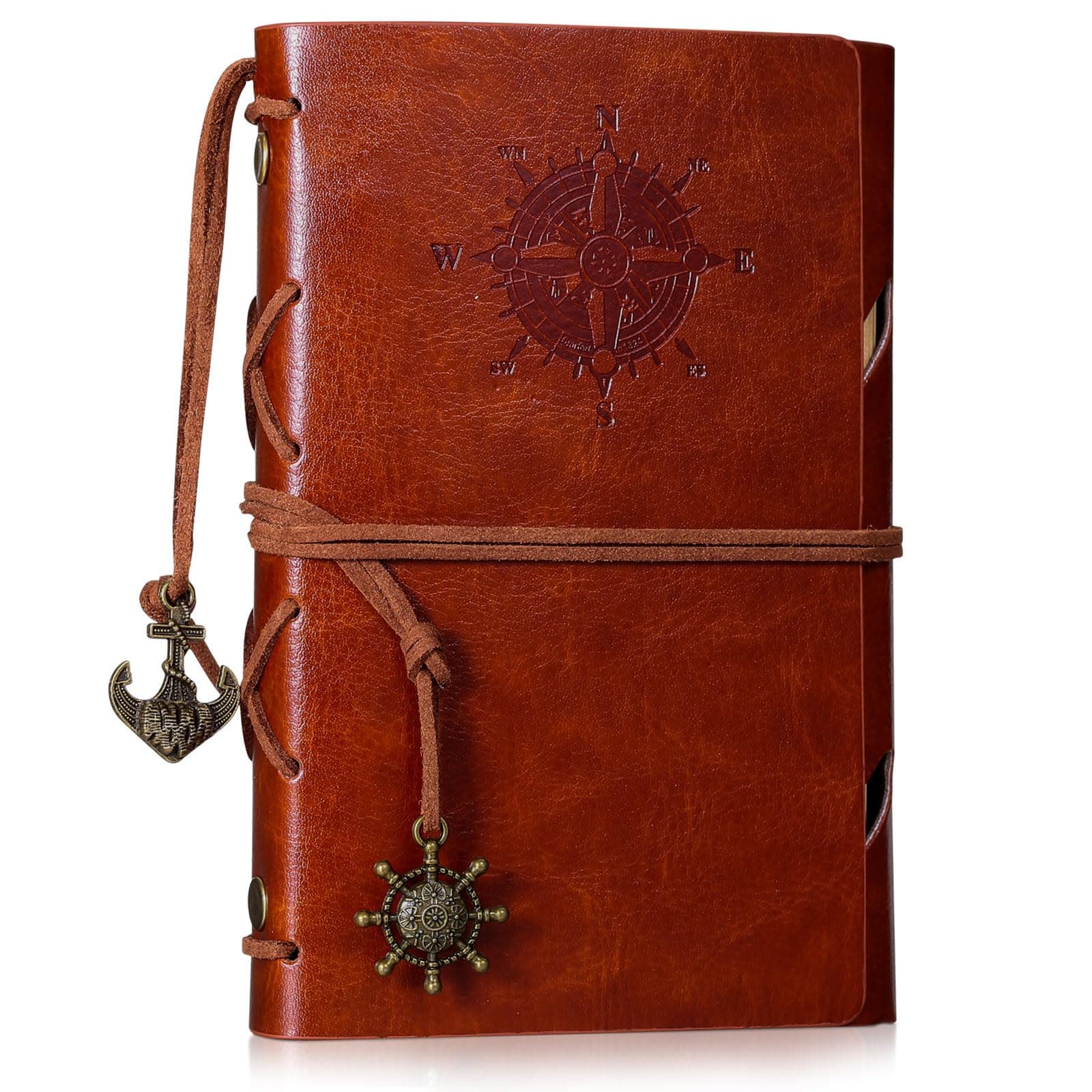 A7 Notebook Leather Journal Writing Notebook