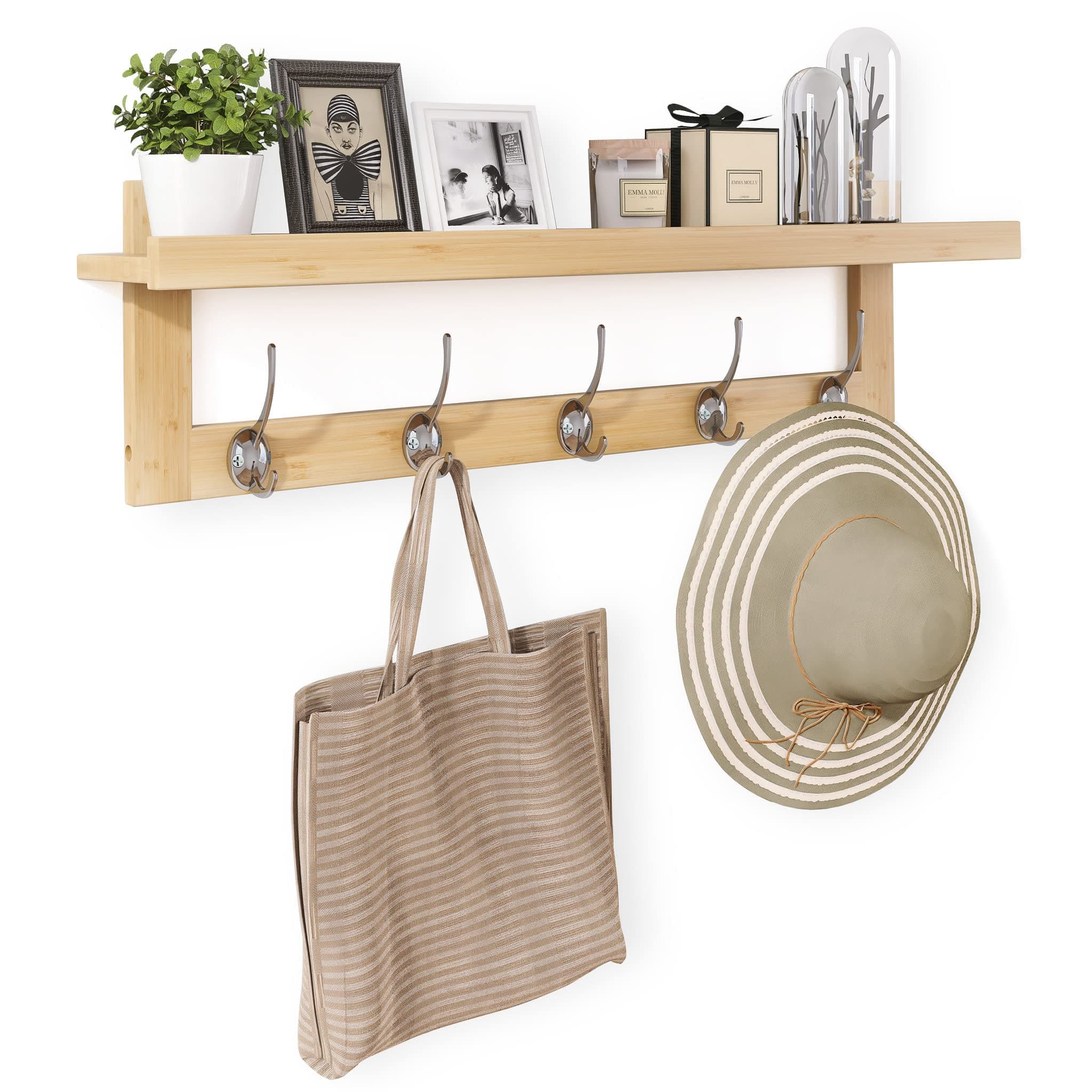 Coat Hook with Shelf