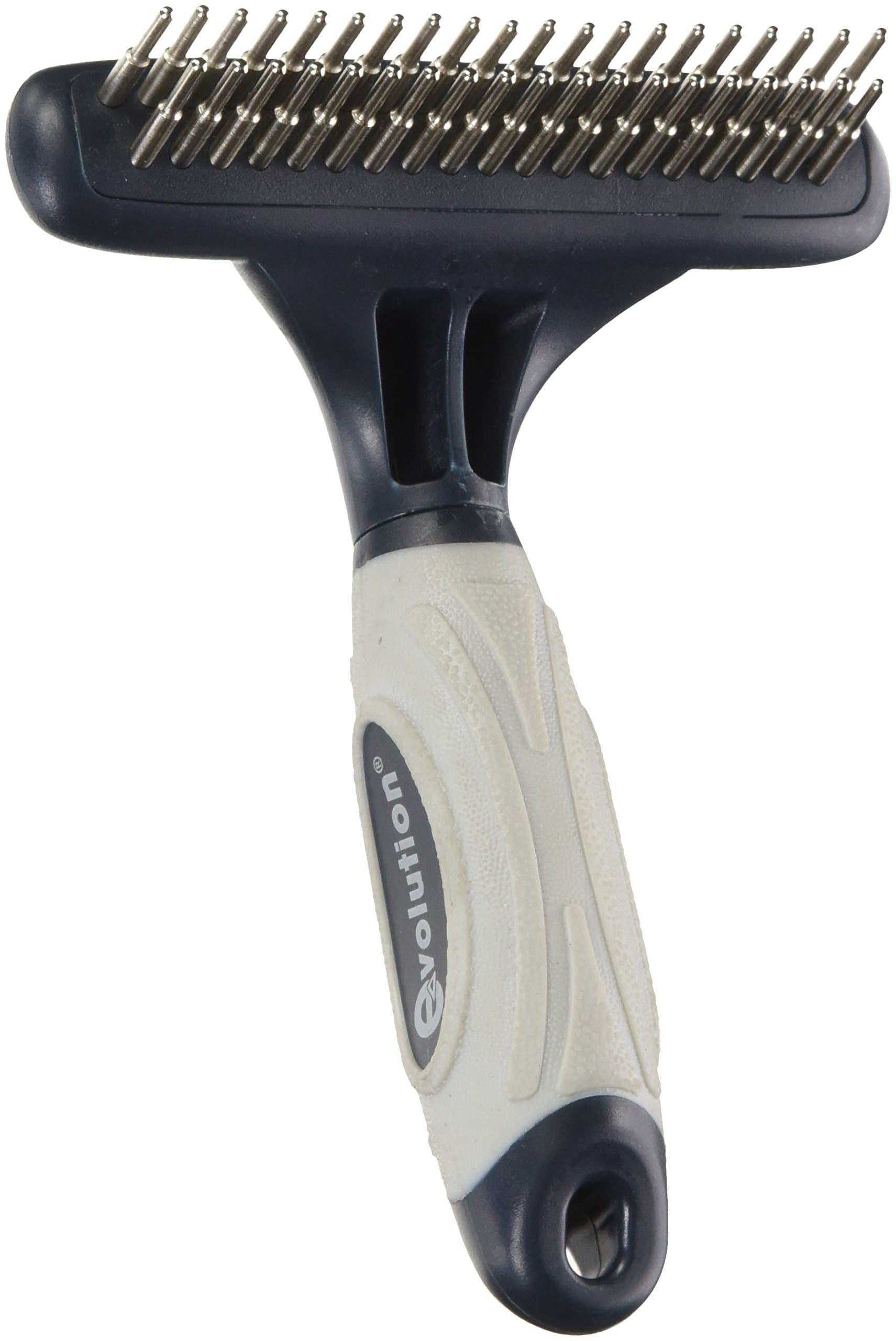 Evolution® Double Row Undercoat Rake with Rotating Pins