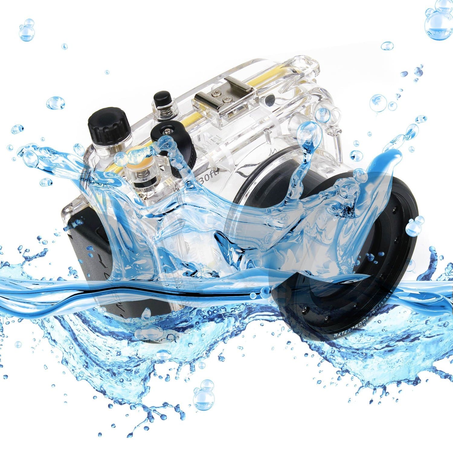 CameraPlus - High Performance Underwater Case Camera Housing Diving For SONY DSC-RX100 RX100 Up To 40 Meters(130ft.)