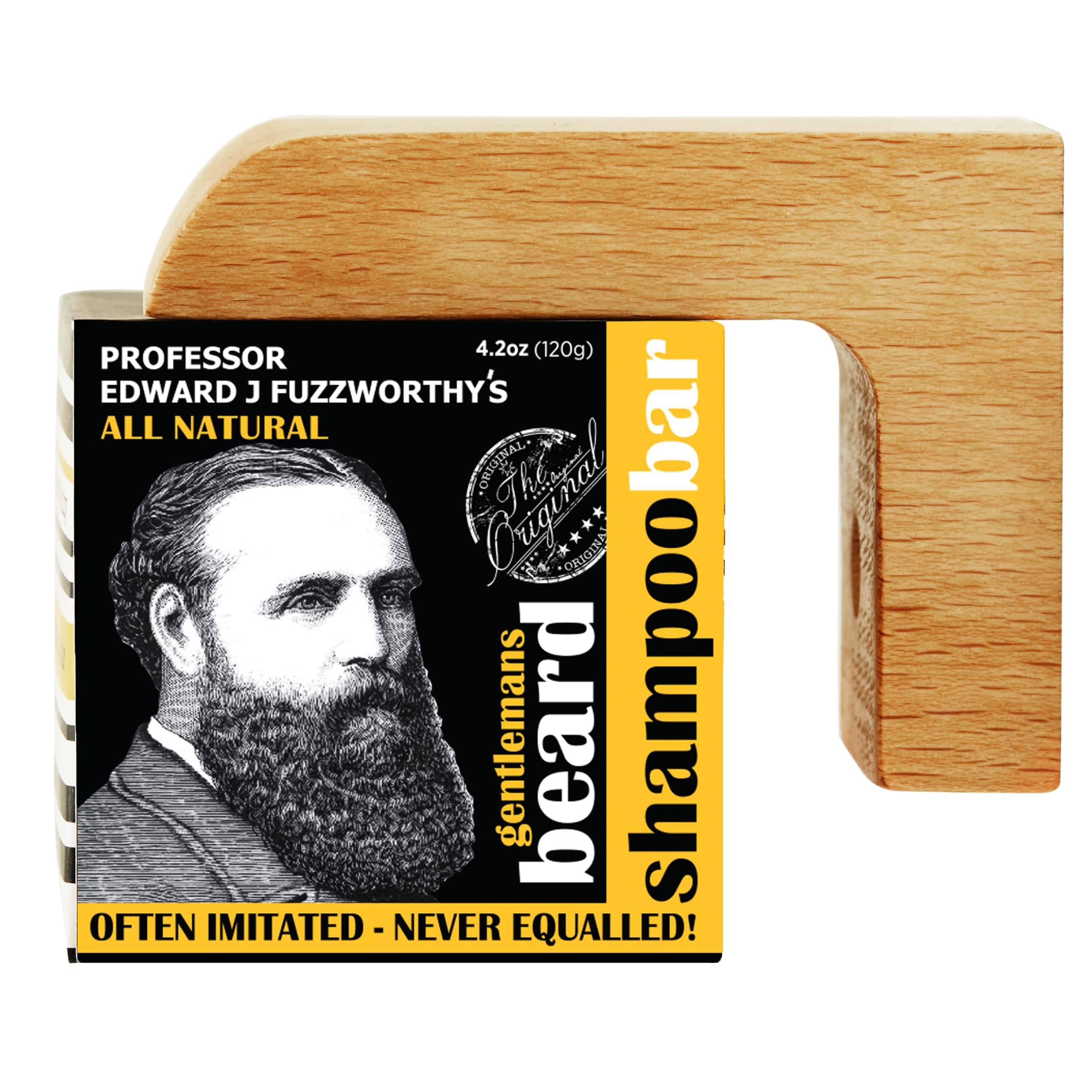 Professor Beard Shampoo & Magnetic Soap Holder Men's Grooming Gift Kit