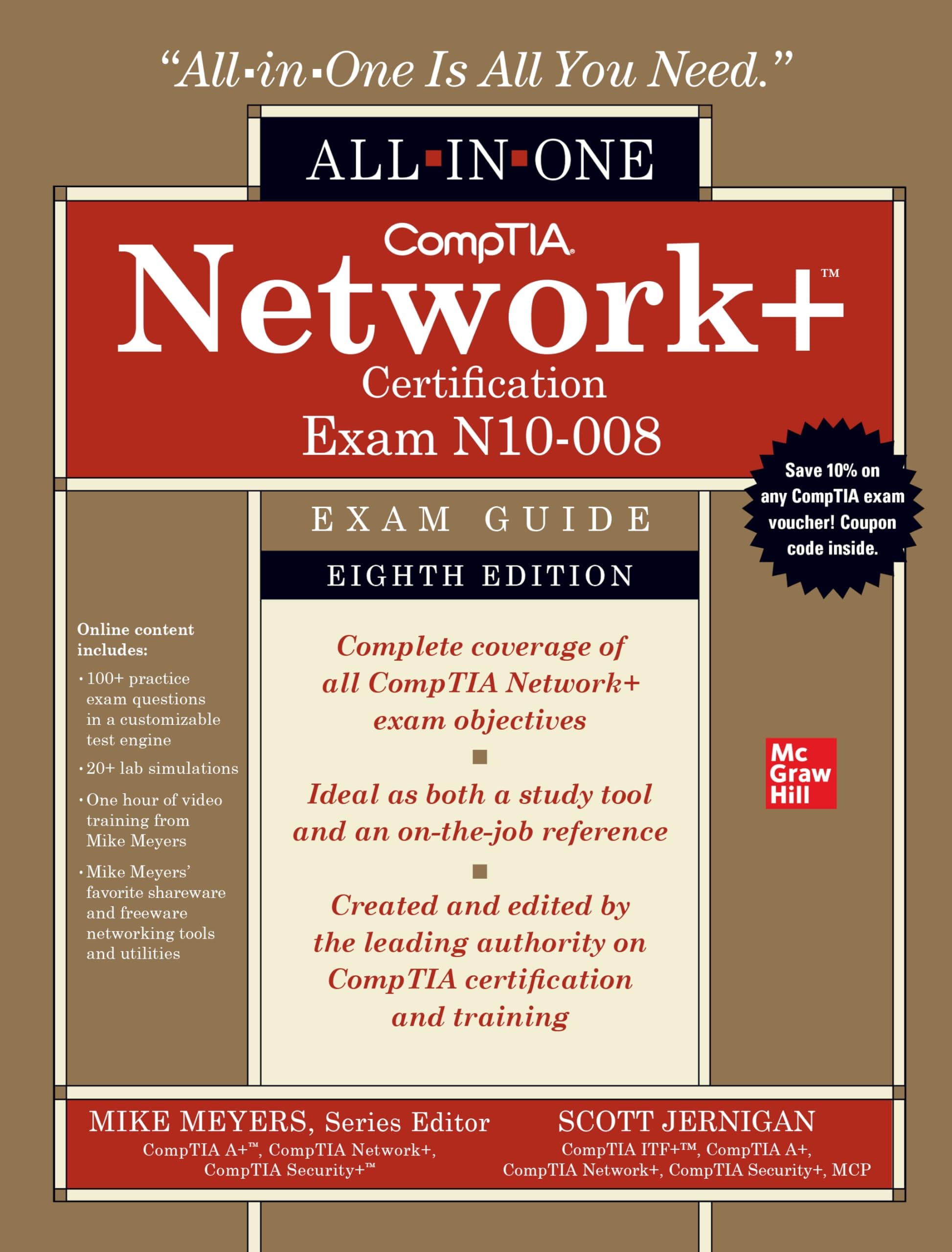 CompTIA Network+ Certification All-in-One Exam Guide, Eighth Edition (Exam N10-008) (CompTIA Network + All-In-One Exam Guide) Hardcover – 20 April 2022
